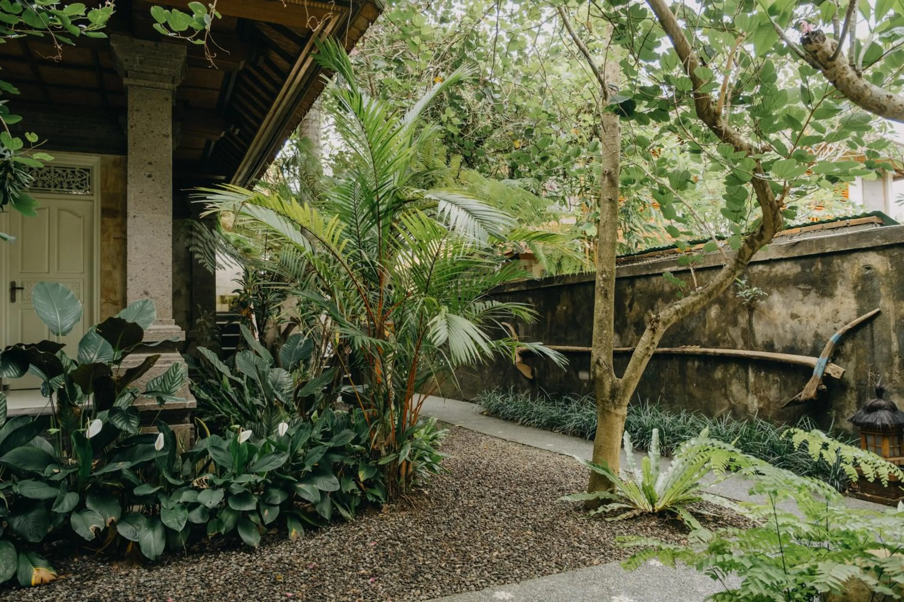 Patio in Wana Karsa Ubud Hotel