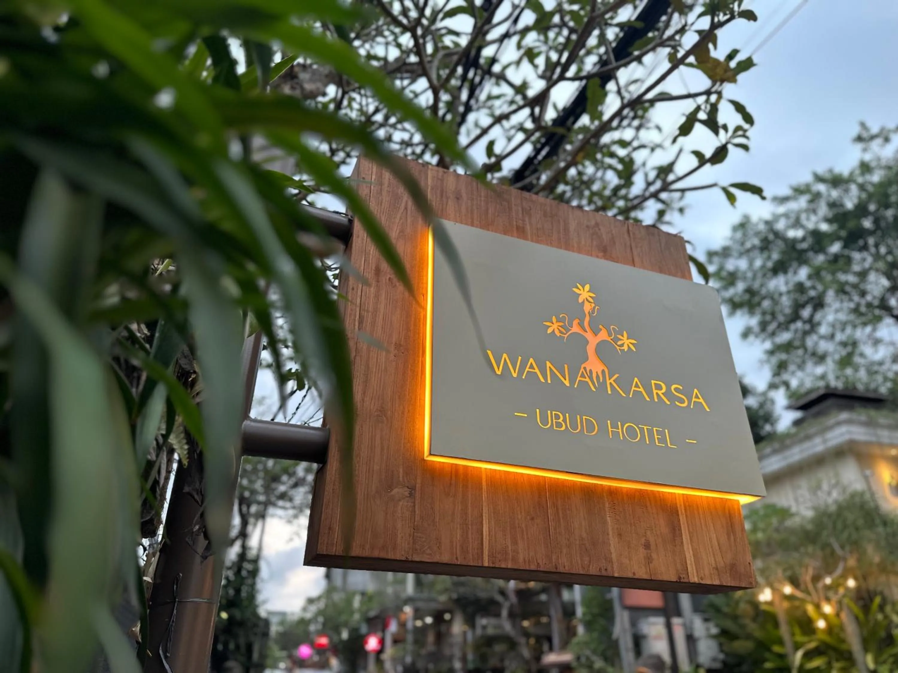 Facade/entrance in Wana Karsa Ubud Hotel