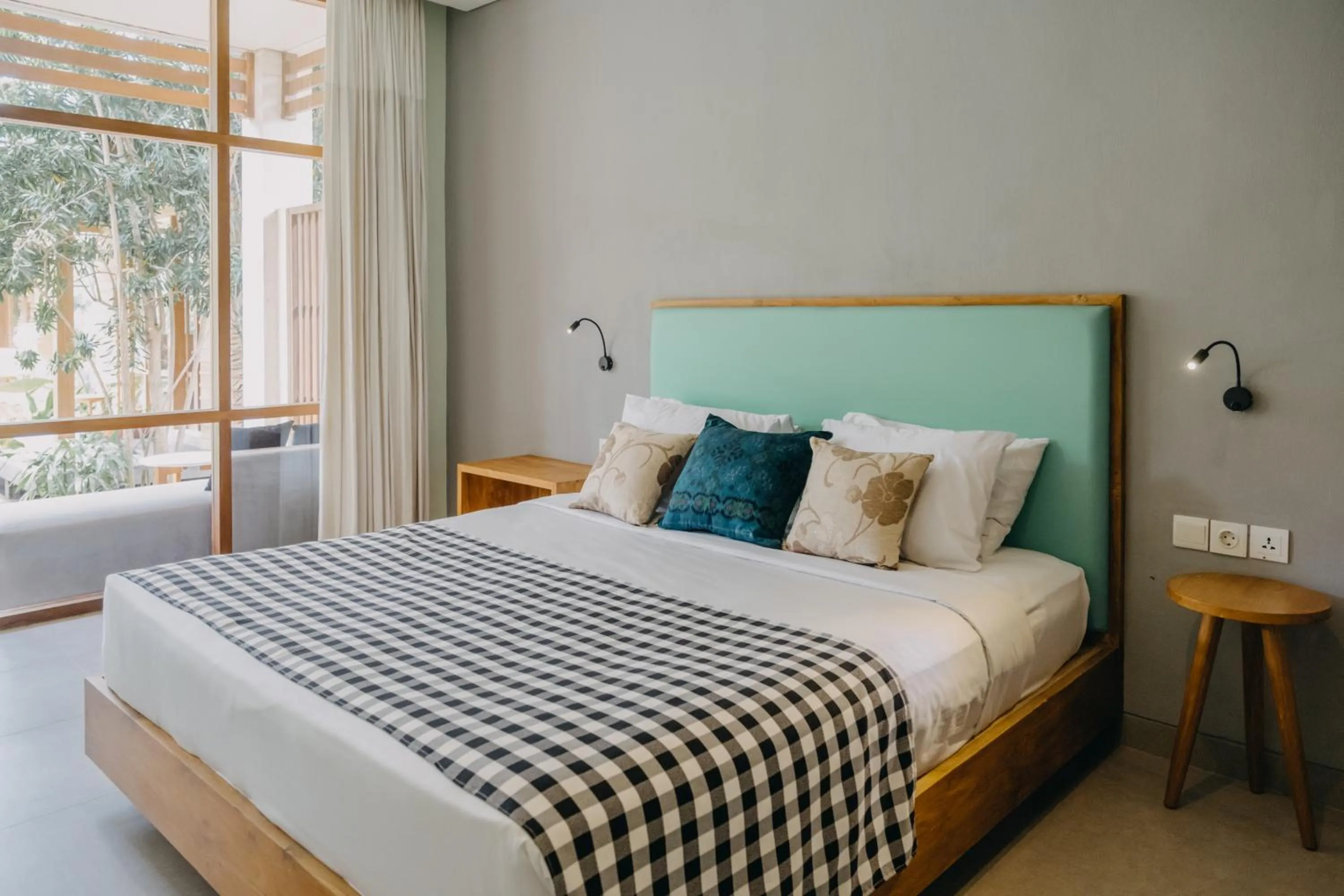 Bed in Wana Karsa Ubud Hotel