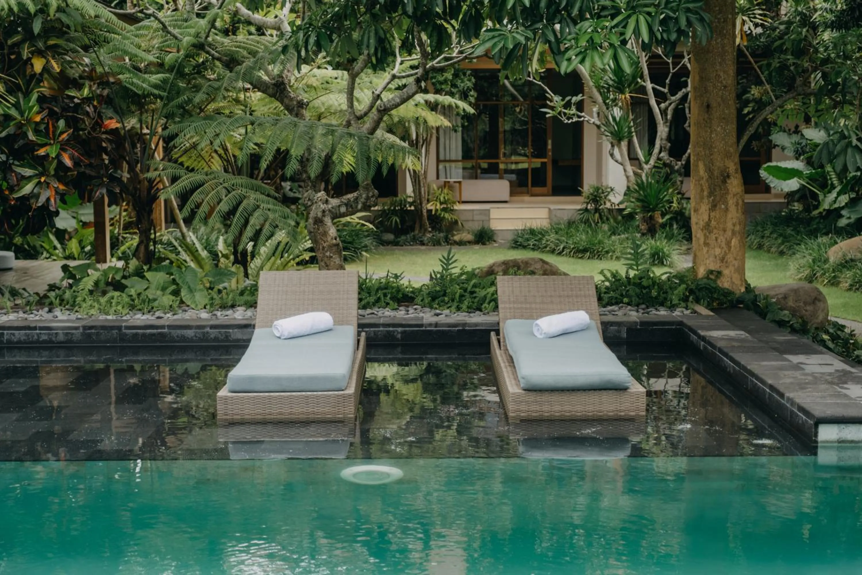 Swimming pool in Wana Karsa Ubud Hotel