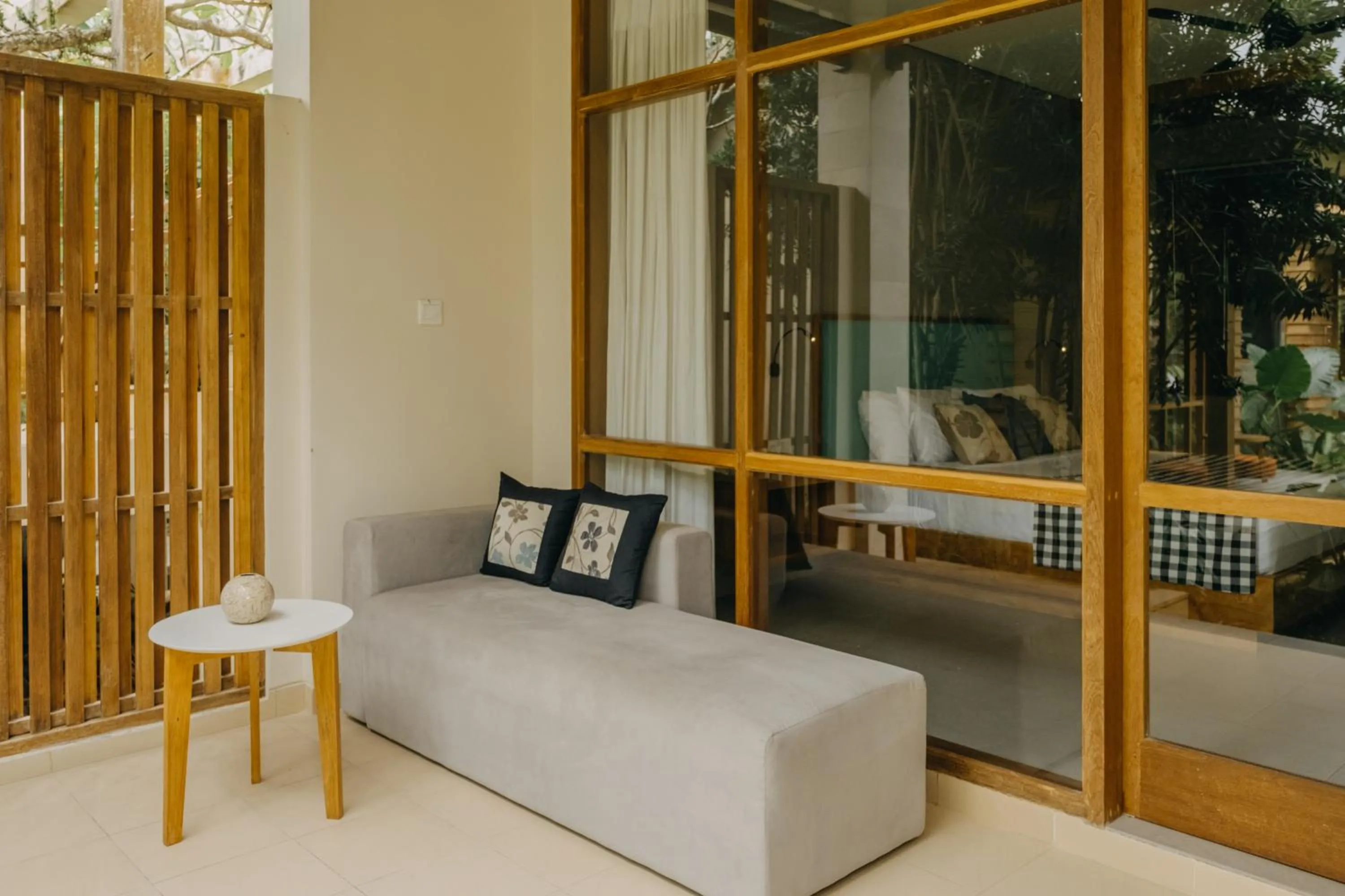 Seating area in Wana Karsa Ubud Hotel