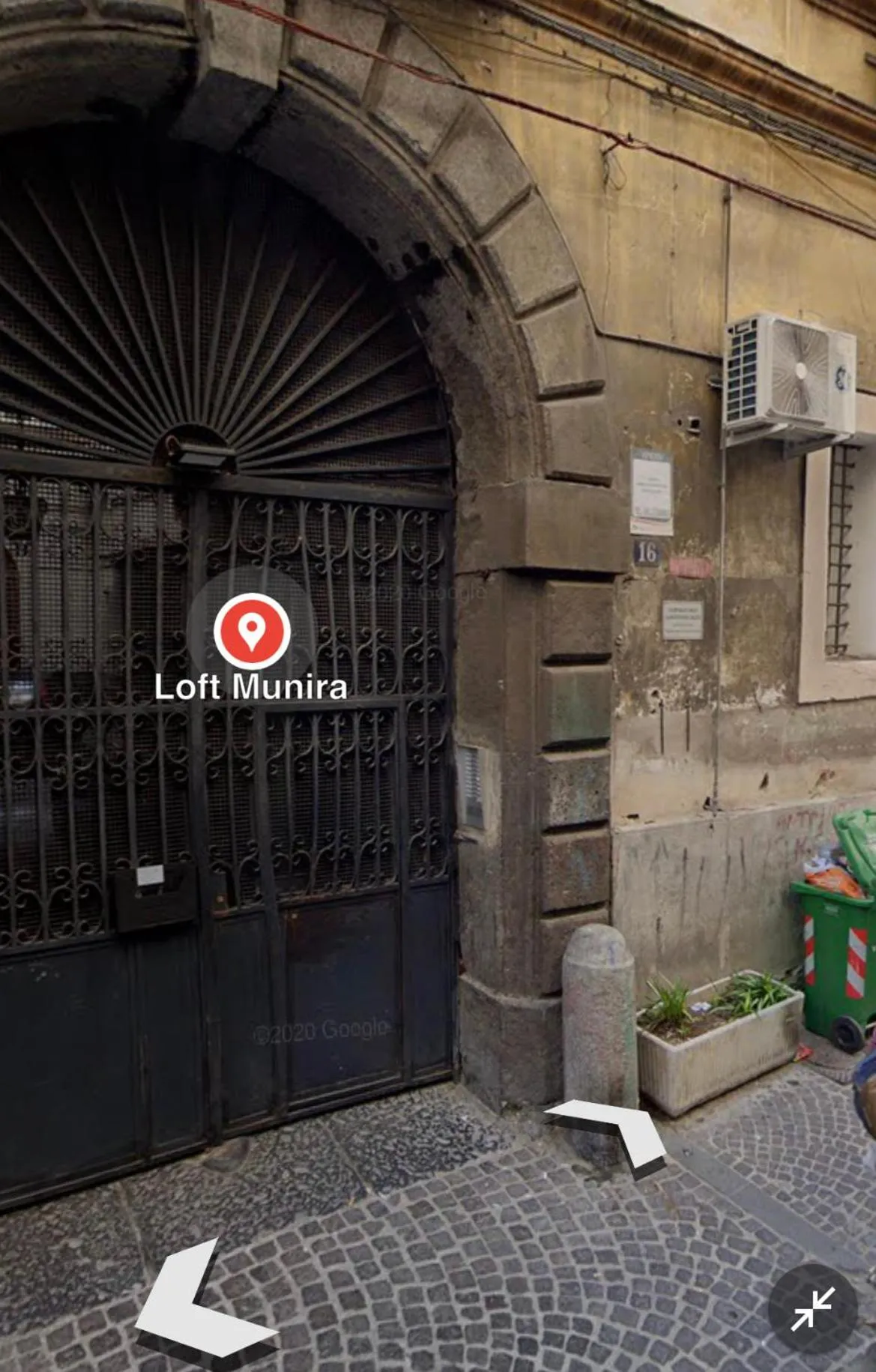 Facade/entrance in Loft Munira