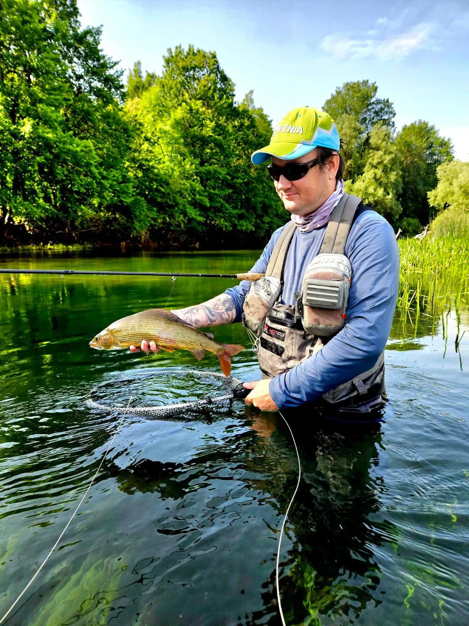 Fishing in Krka River Lodge