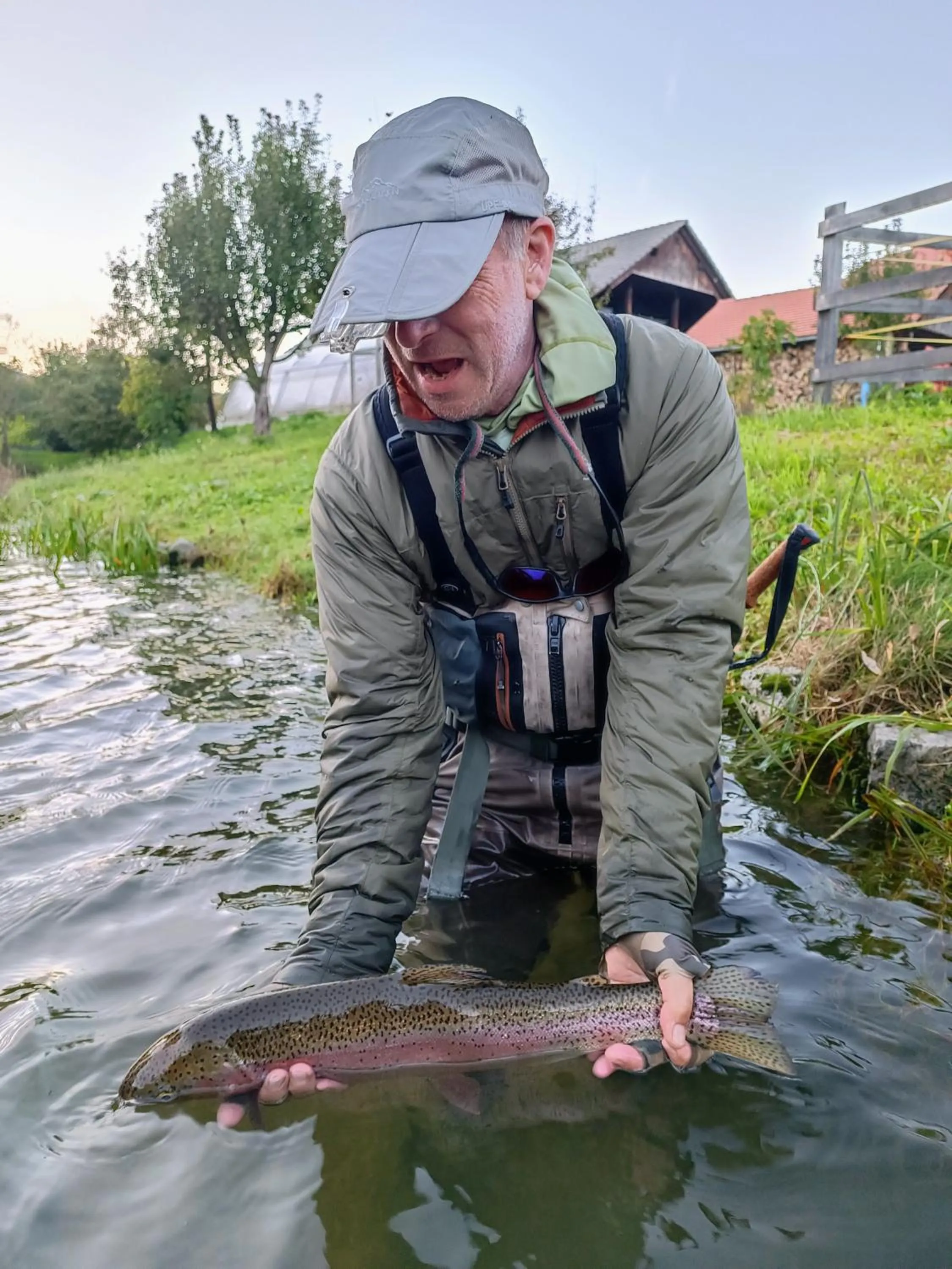 Fishing in Krka River Lodge