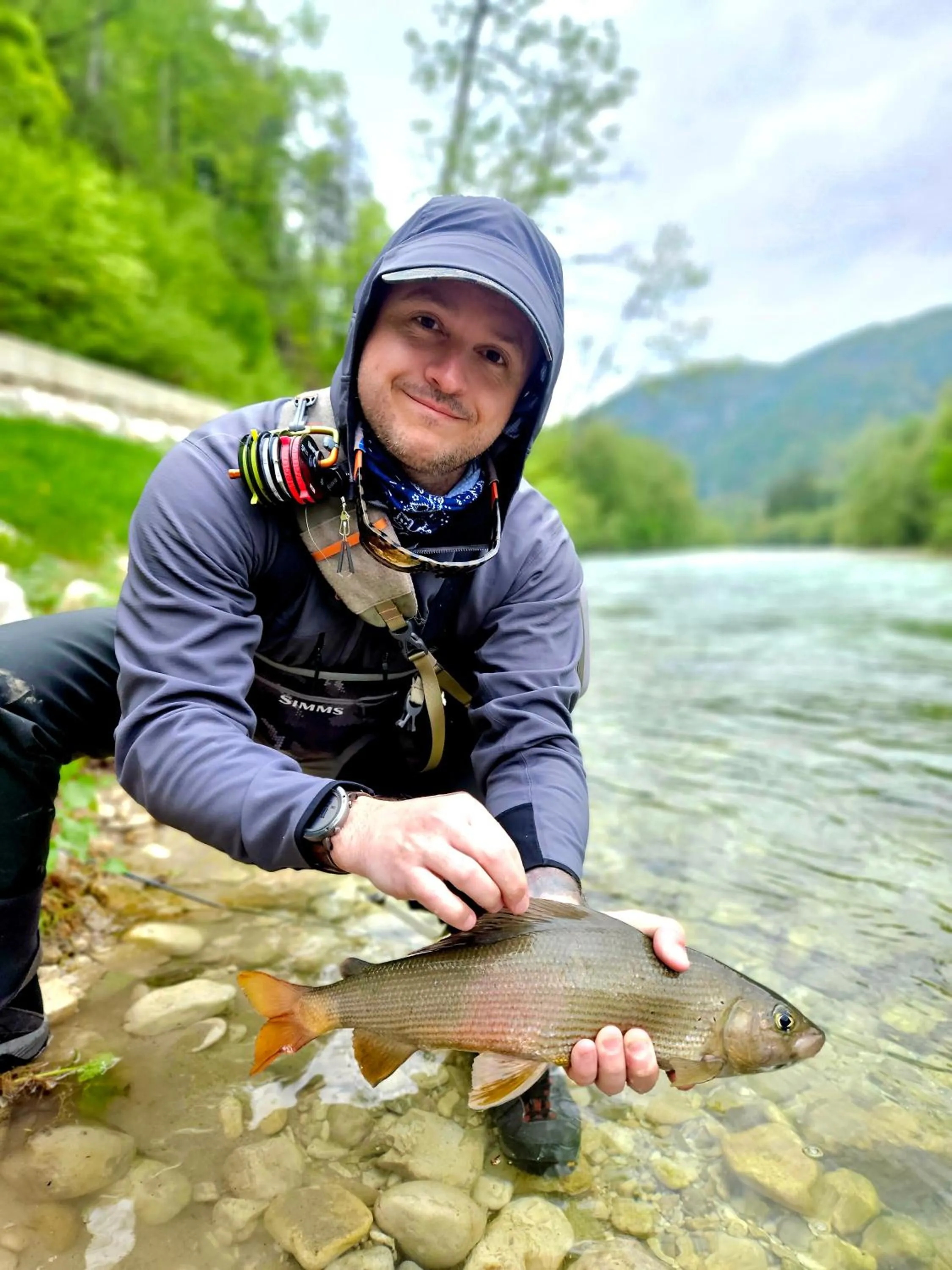 Fishing in Krka River Lodge