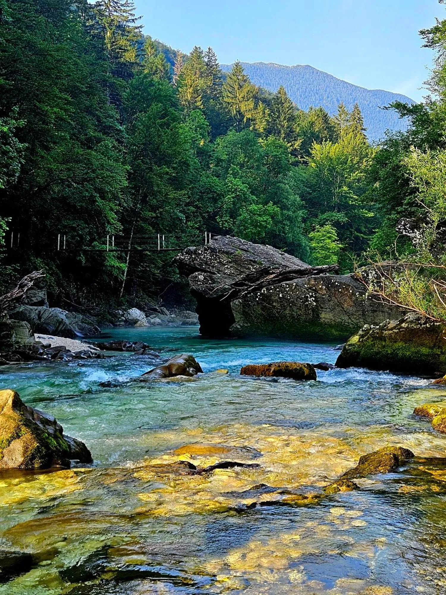 Natural landscape in Krka River Lodge