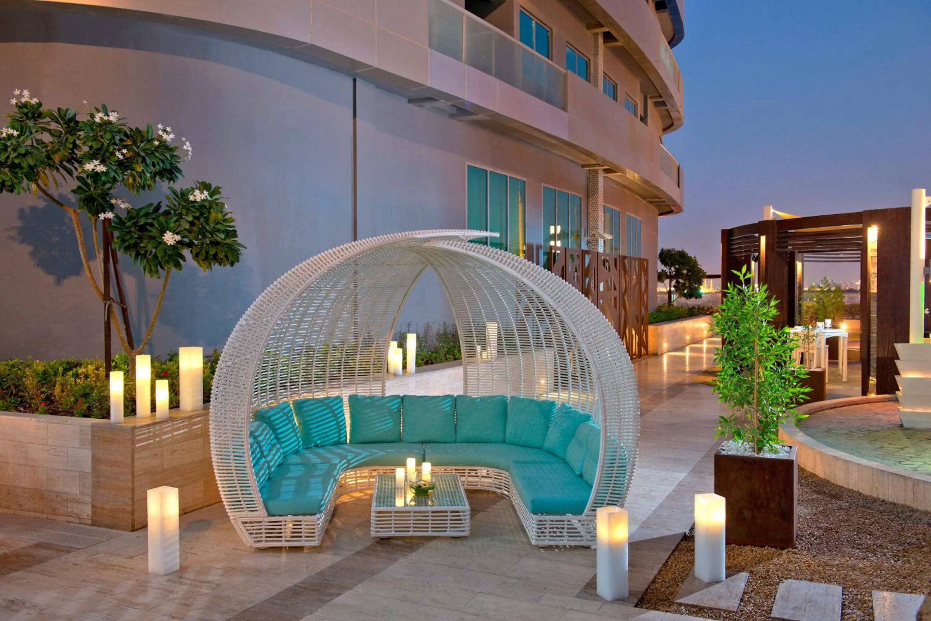 Balcony/Terrace in DAMAC Maison Mall Street