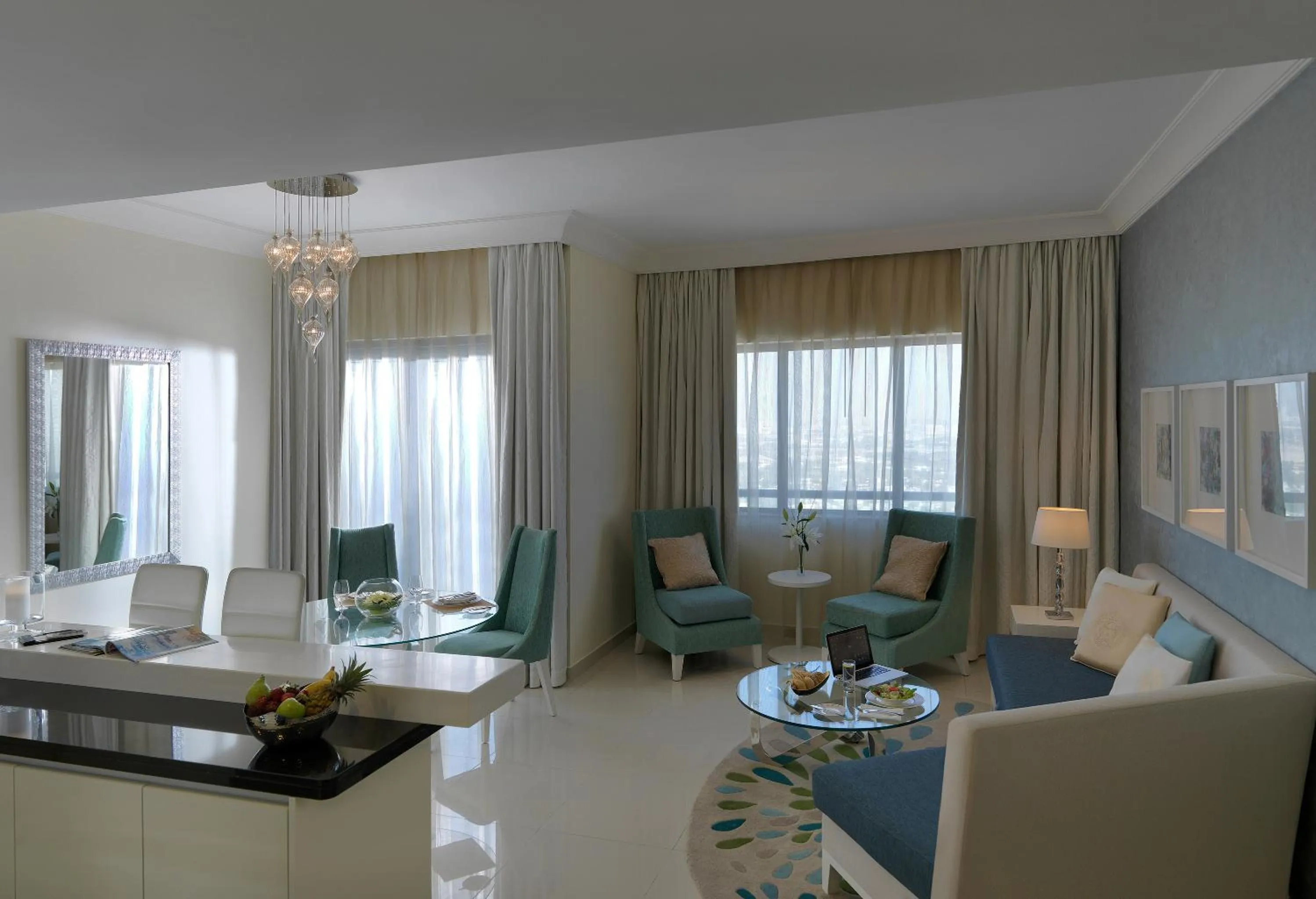 Living room in DAMAC Maison Mall Street