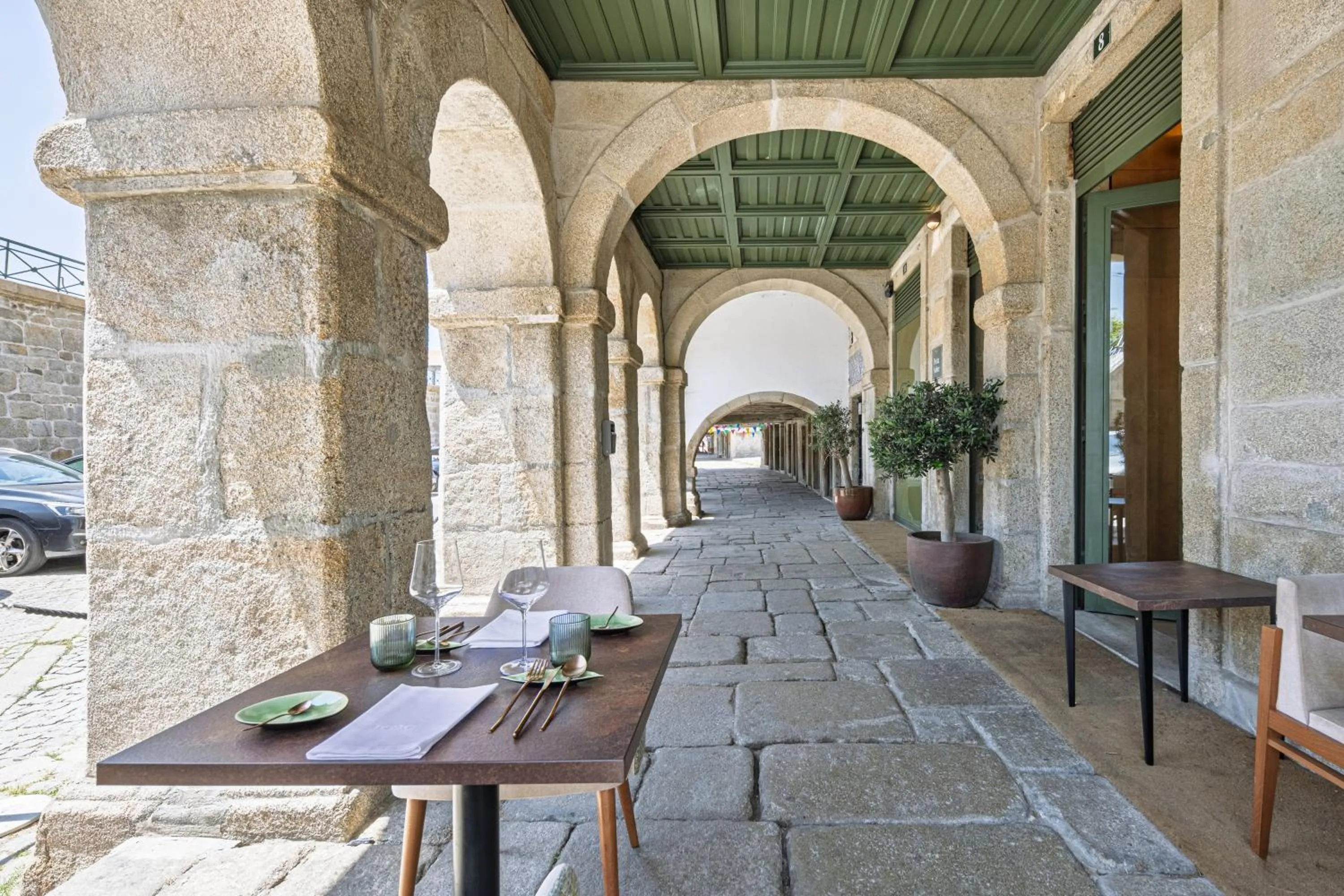 Facade/entrance in Porta Nobre Boutique Hotel by Aspasios