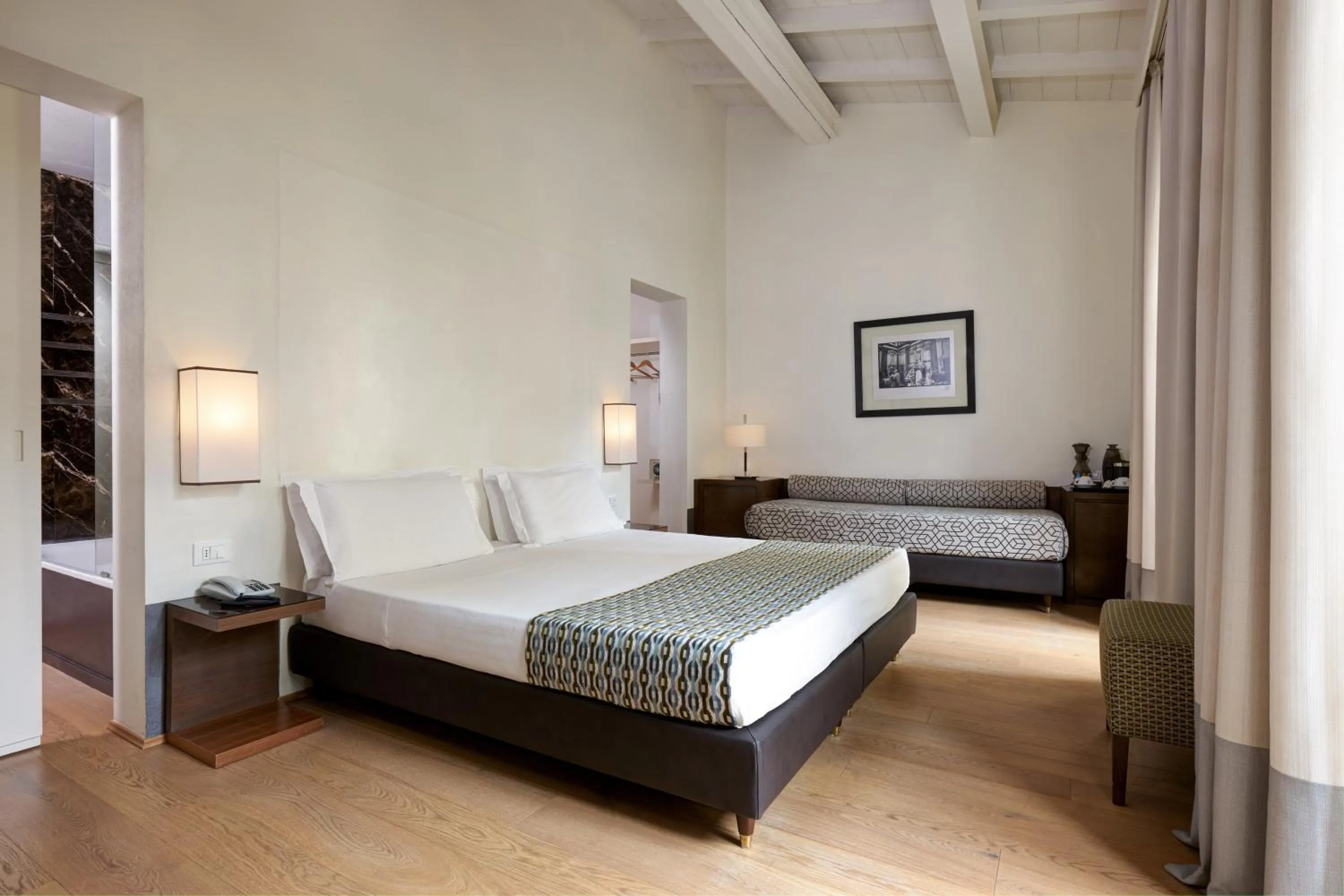 Bedroom, Bed in Hotel Orto de' Medici