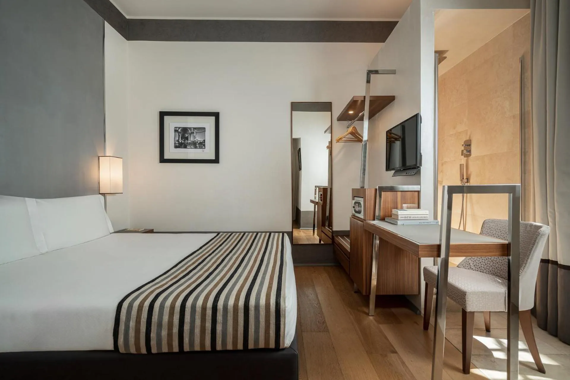 Bedroom, Bed in Hotel Orto de' Medici