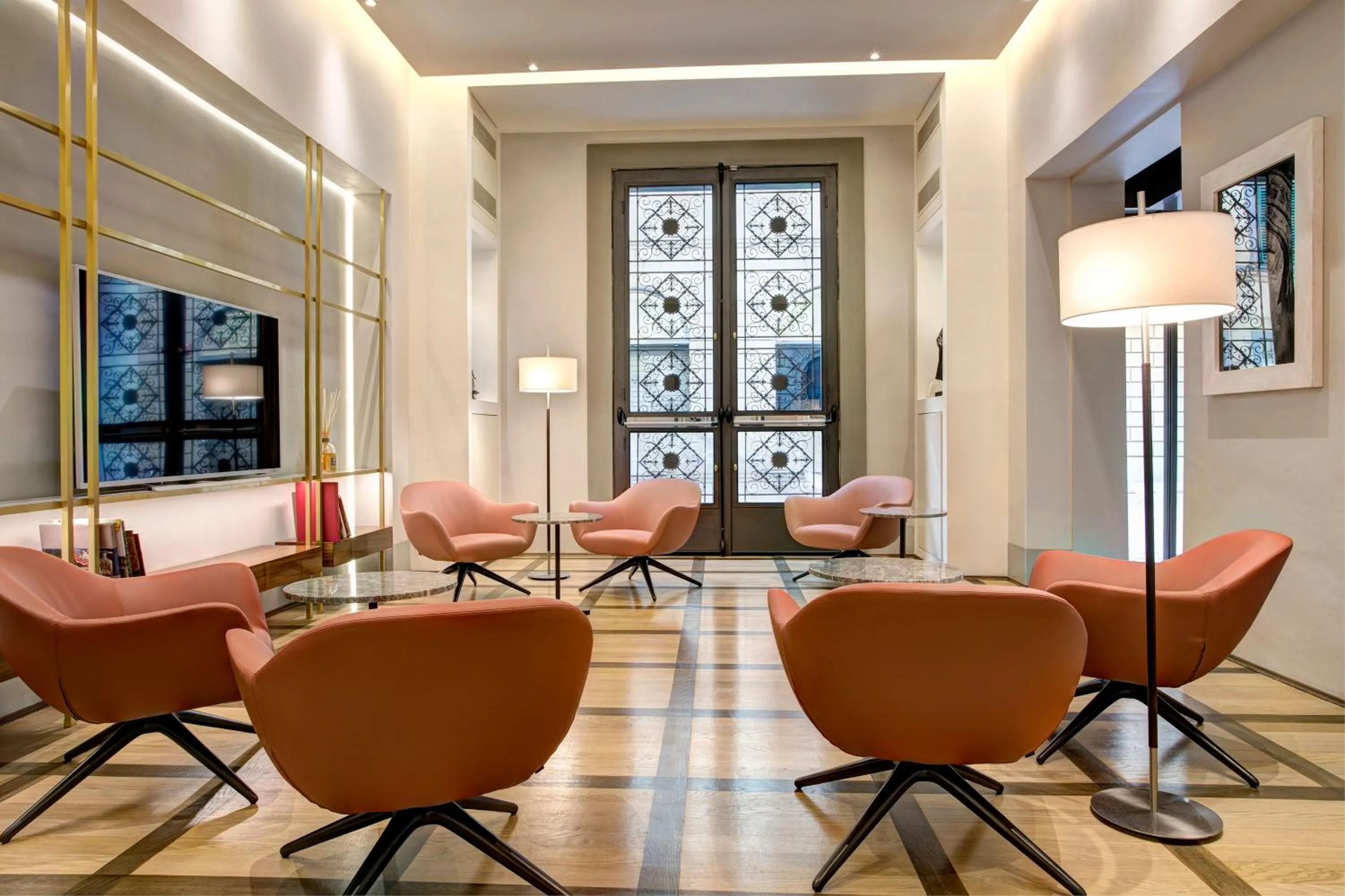 Lobby or reception in Hotel Orto de' Medici