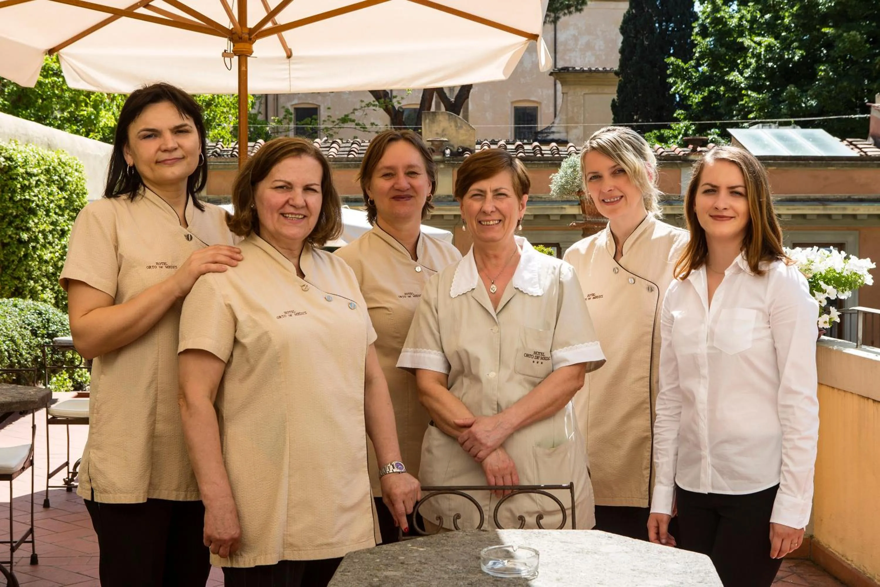Staff in Hotel Orto de' Medici
