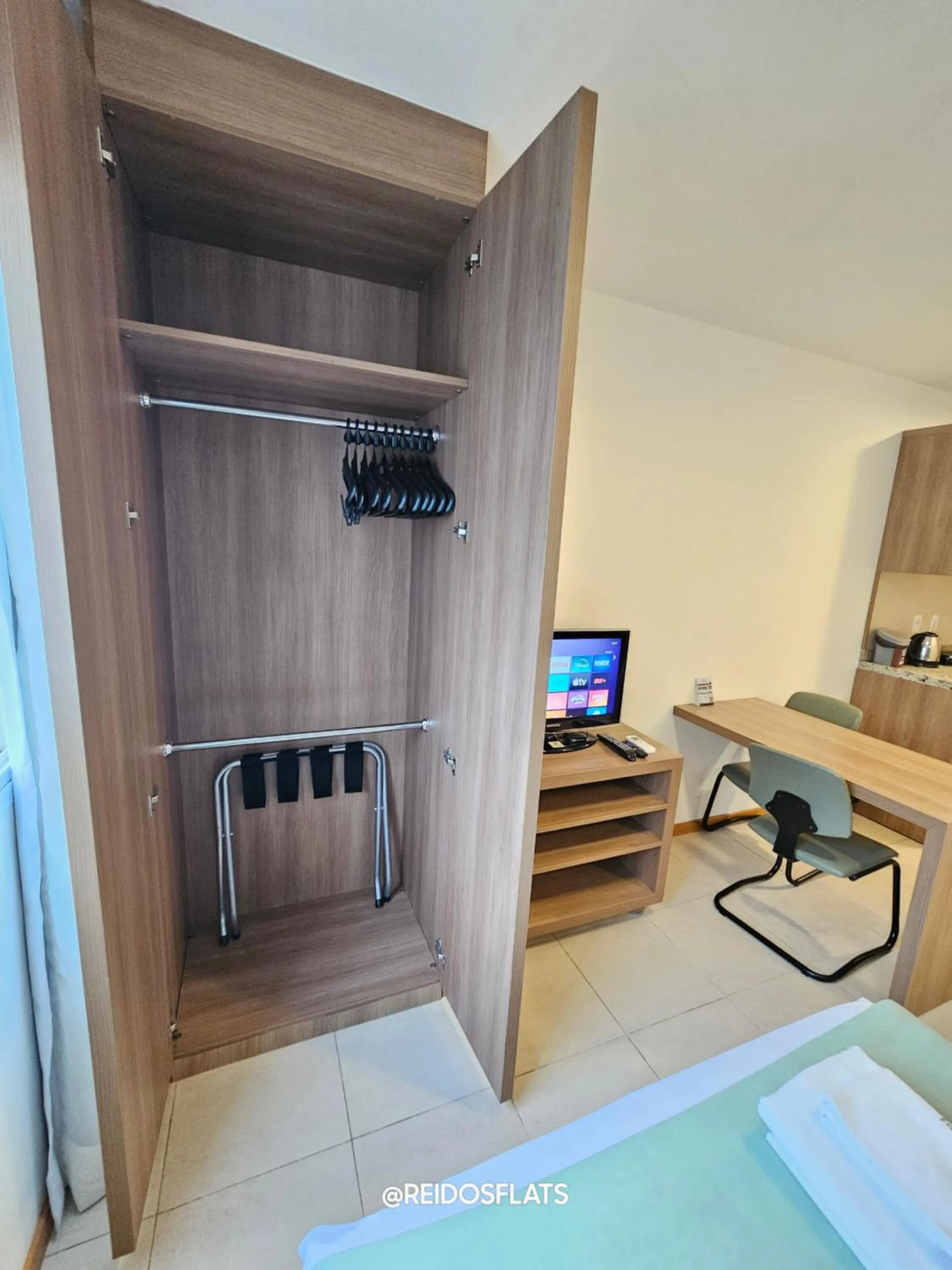 Bed in Flat Saint Moritz Express By Rei dos Flats