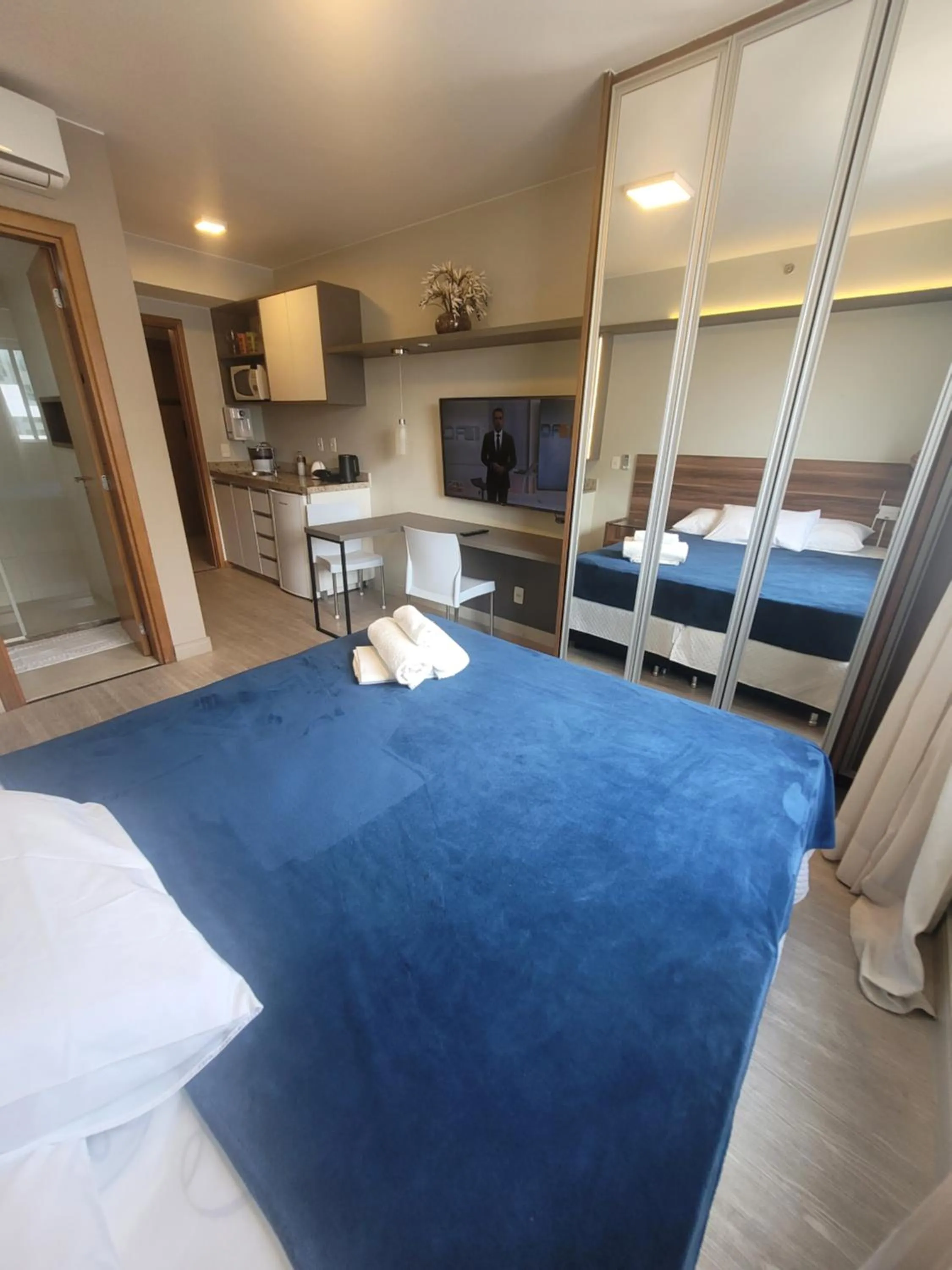 Bed in Flat Saint Moritz Express By Rei dos Flats