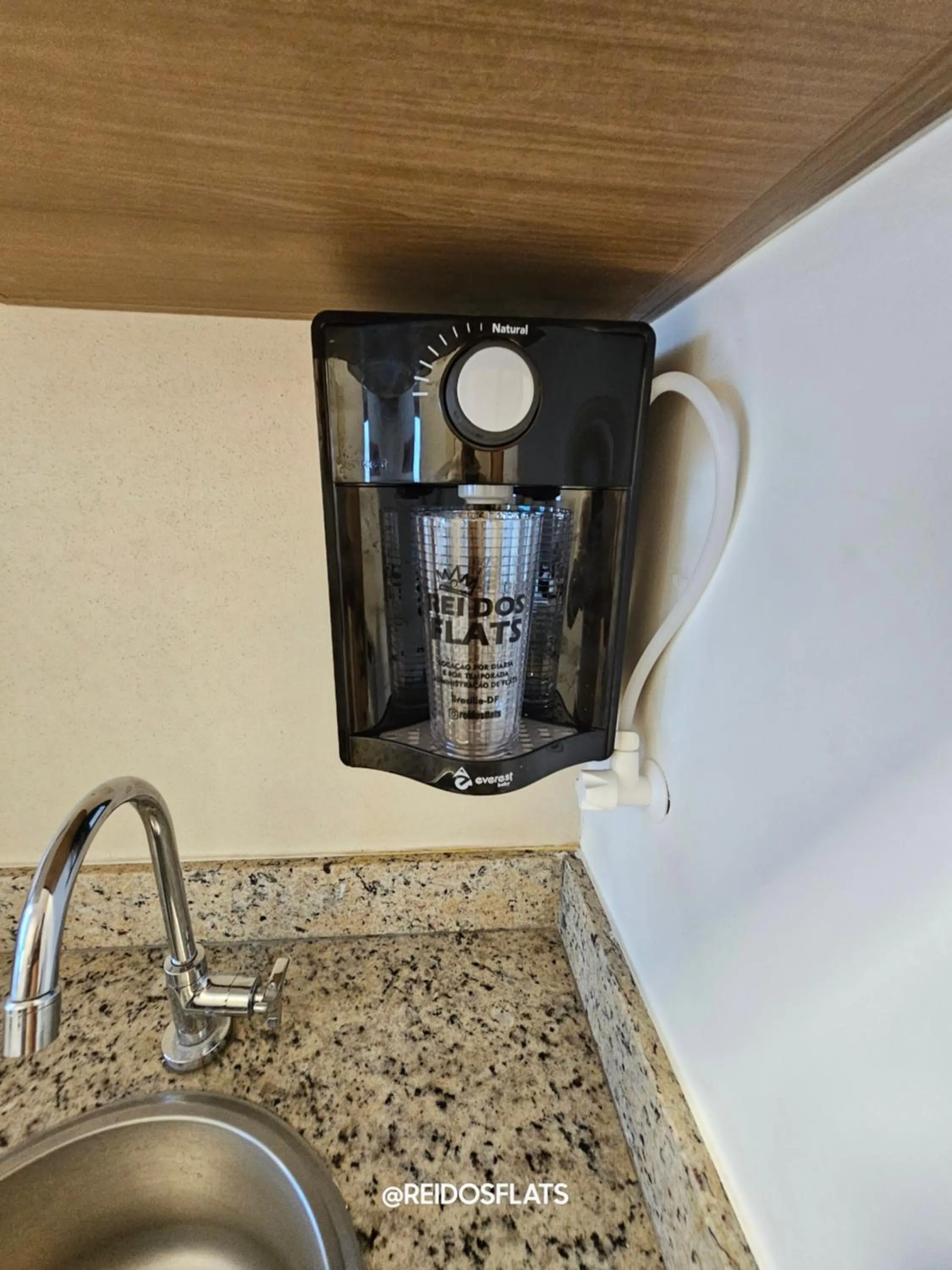 Kitchen or kitchenette in Flat Saint Moritz Express By Rei dos Flats