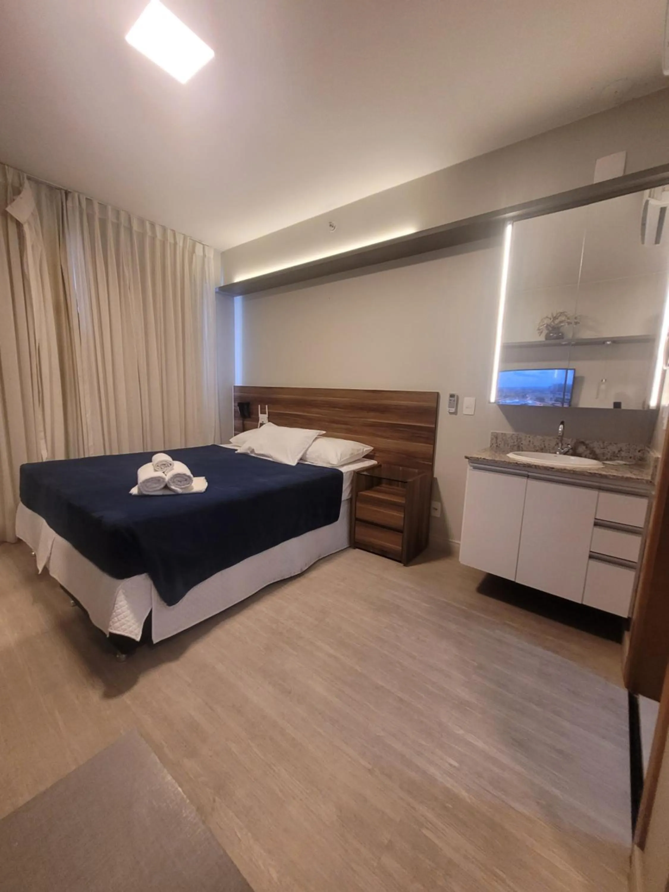 Bed in Flat Saint Moritz Express By Rei dos Flats