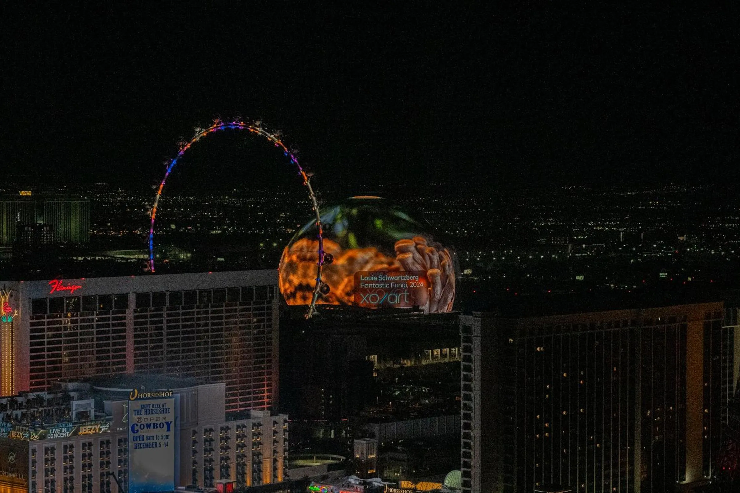 City view in StripViewSuites at Vdara