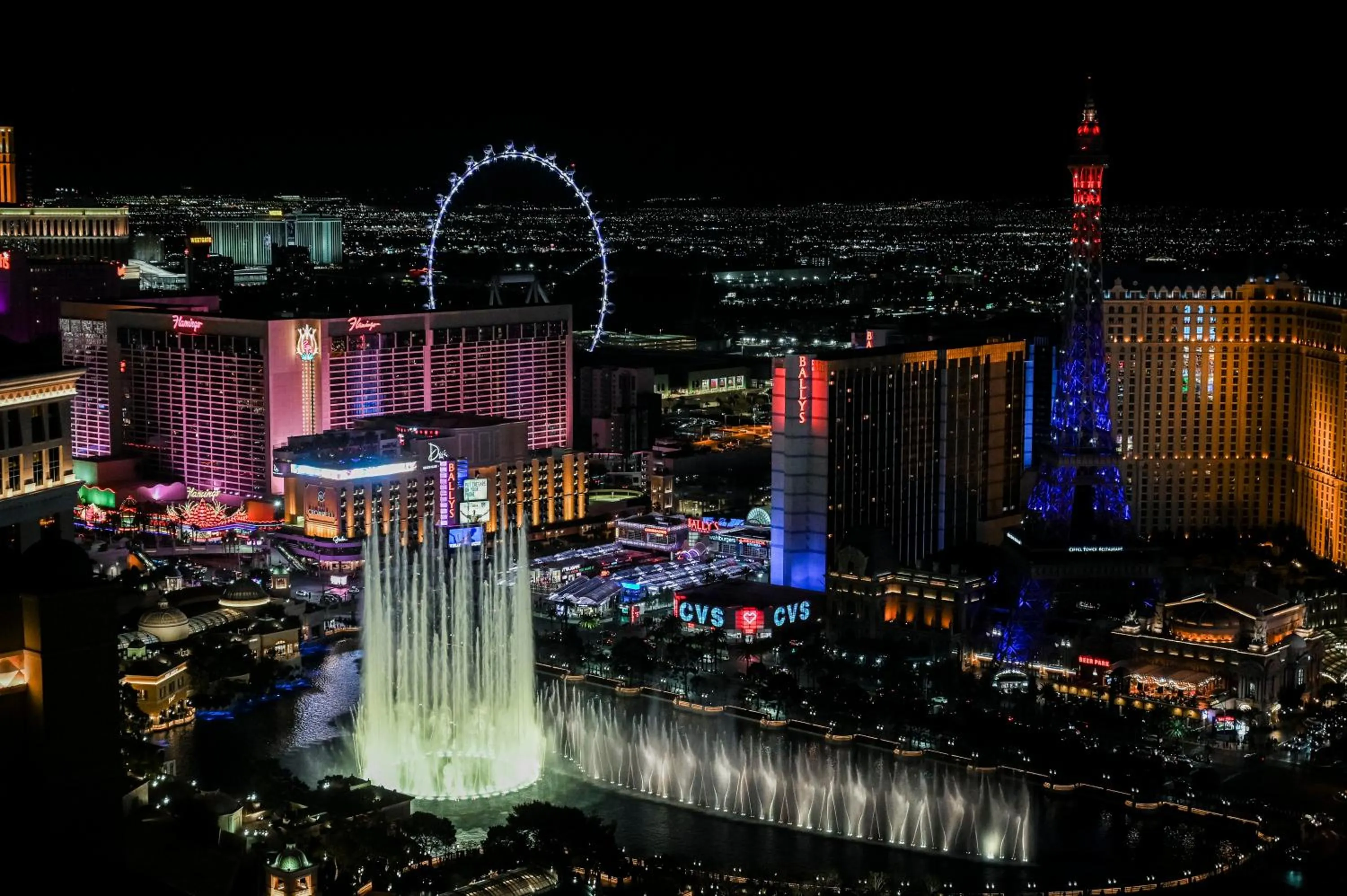 Property building in StripViewSuites at Vdara