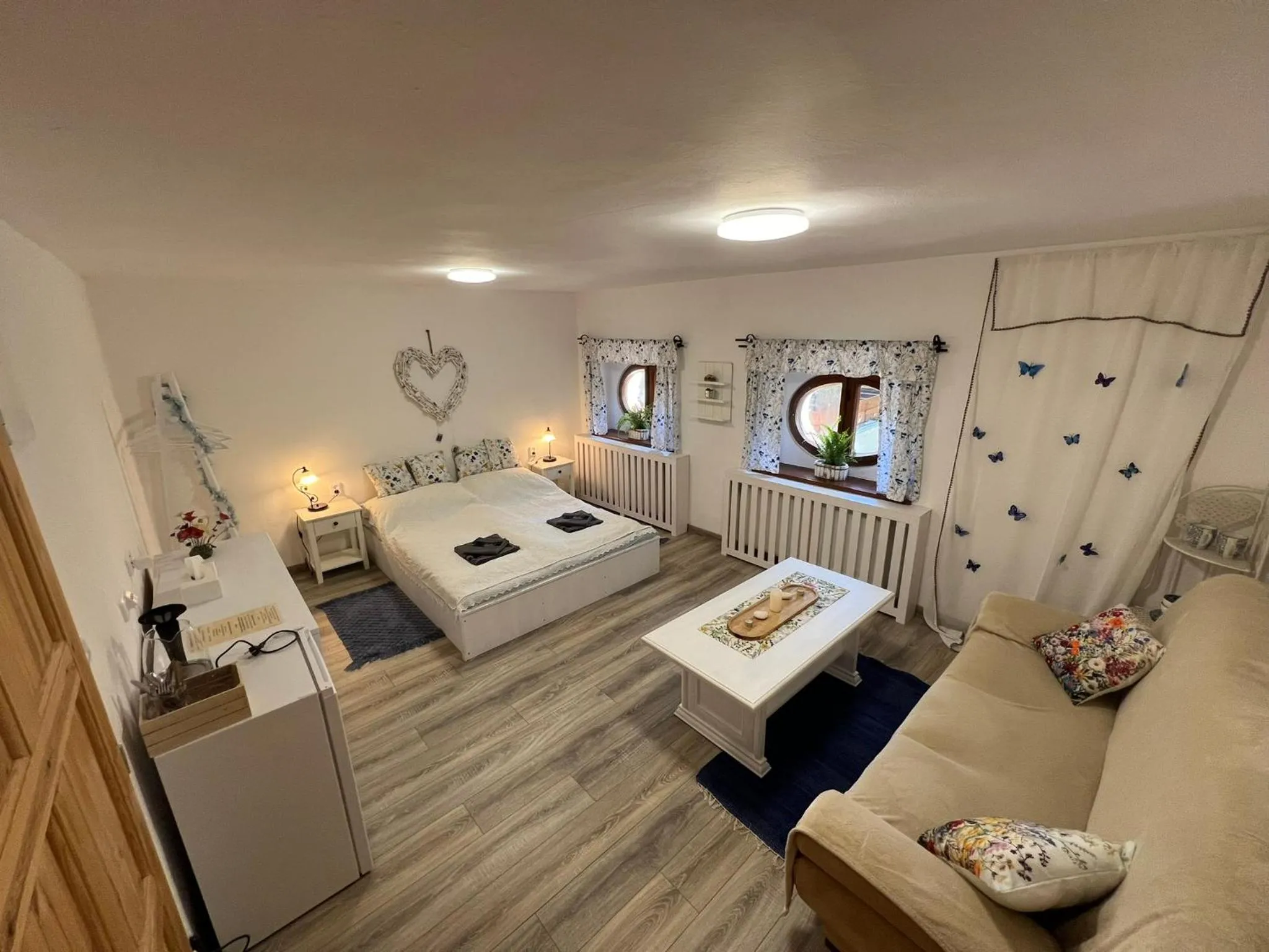 Bed in Rodinná farma Sedmikráska