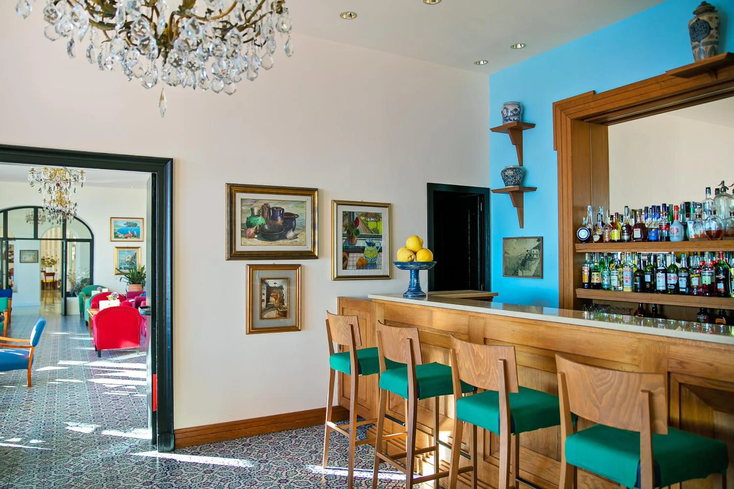 Lounge or bar in Hotel Minerva