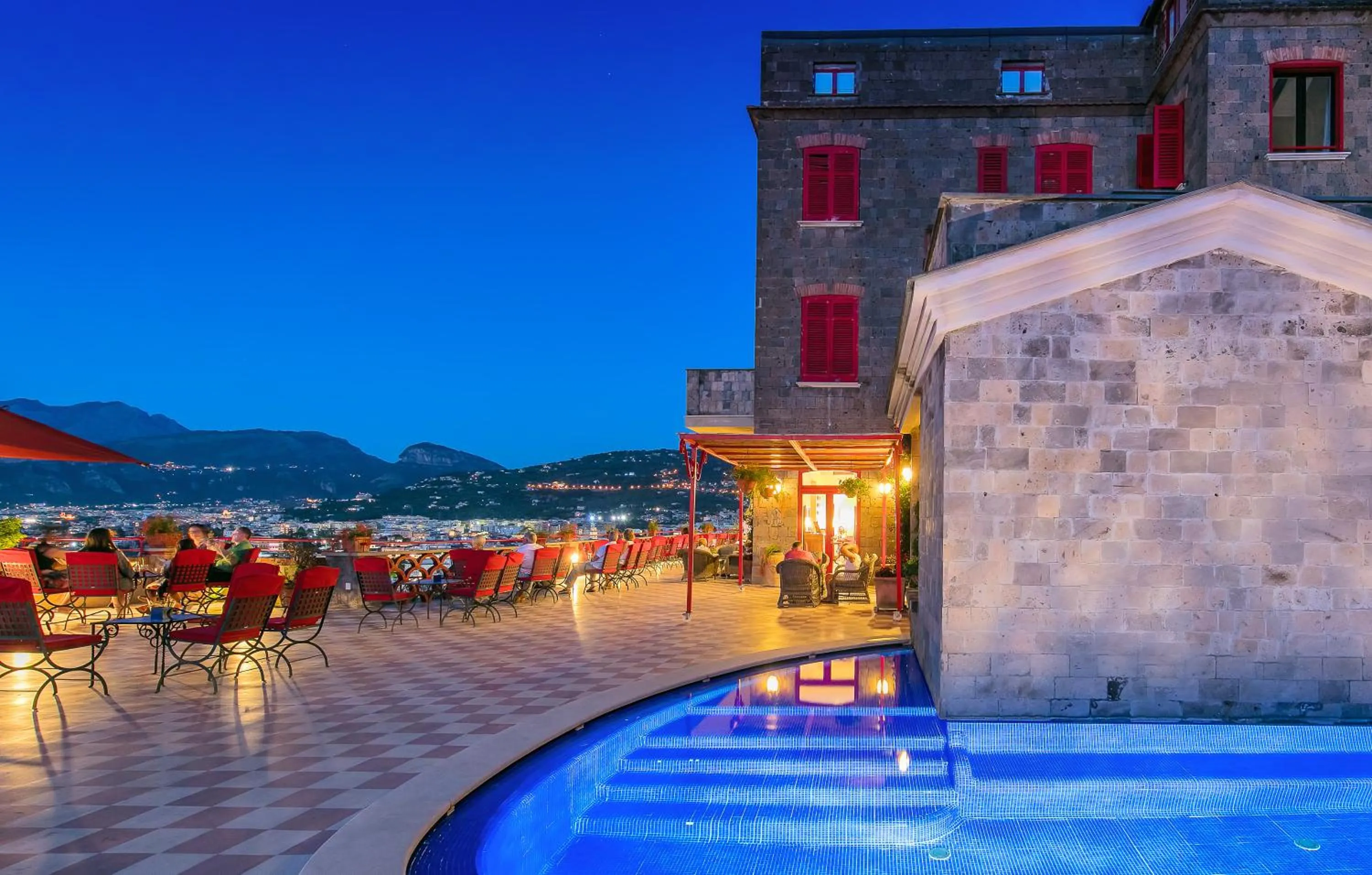Balcony/Terrace in Hotel Minerva