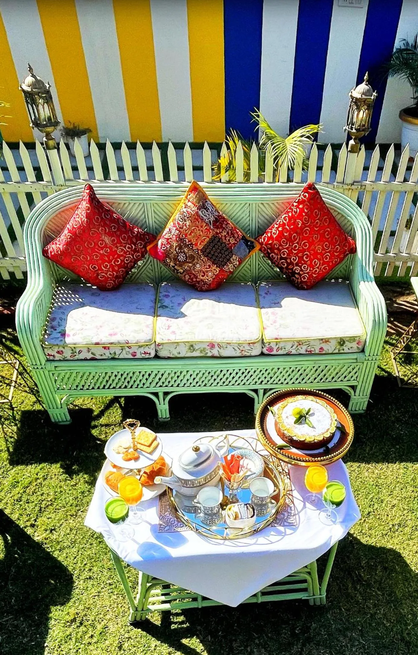 Garden in The Royal Hermitage - Best Luxury Boutique Hotel Jaipur