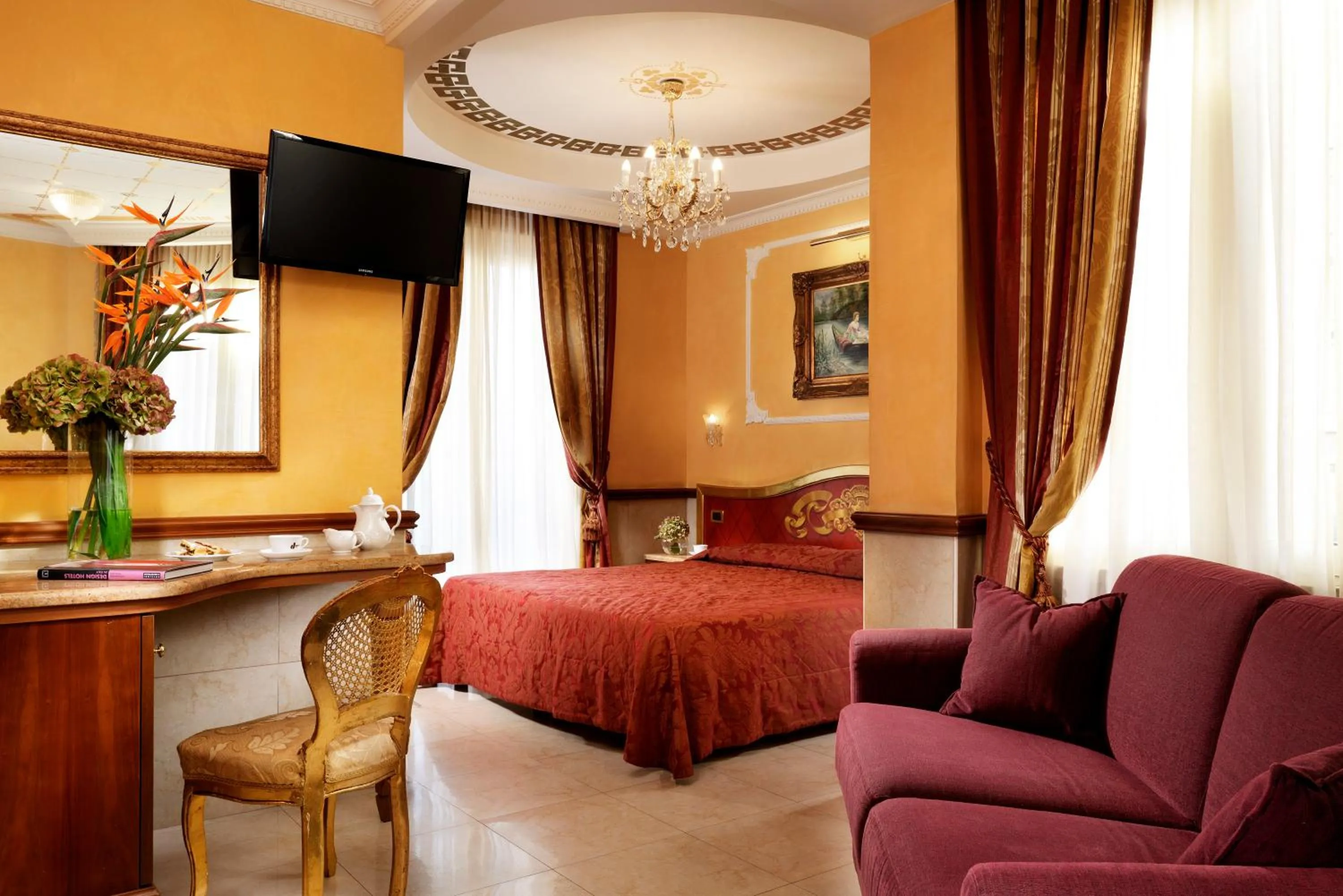 Photo of the whole room, Bed in Hotel Principessa Isabella