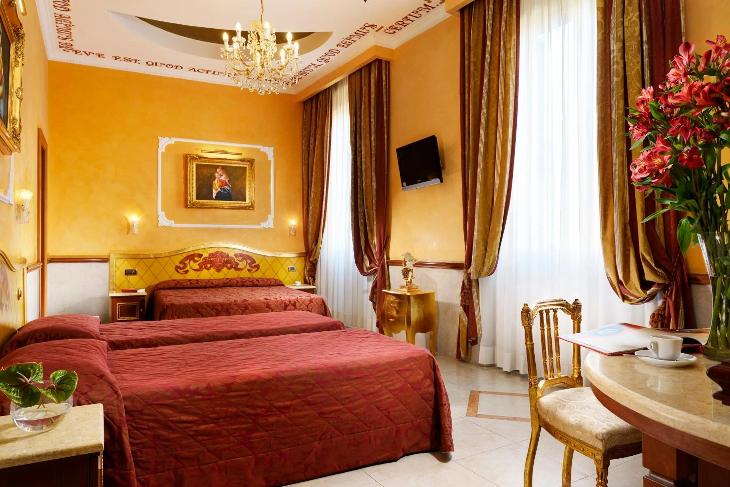 Photo of the whole room, Bed in Hotel Principessa Isabella