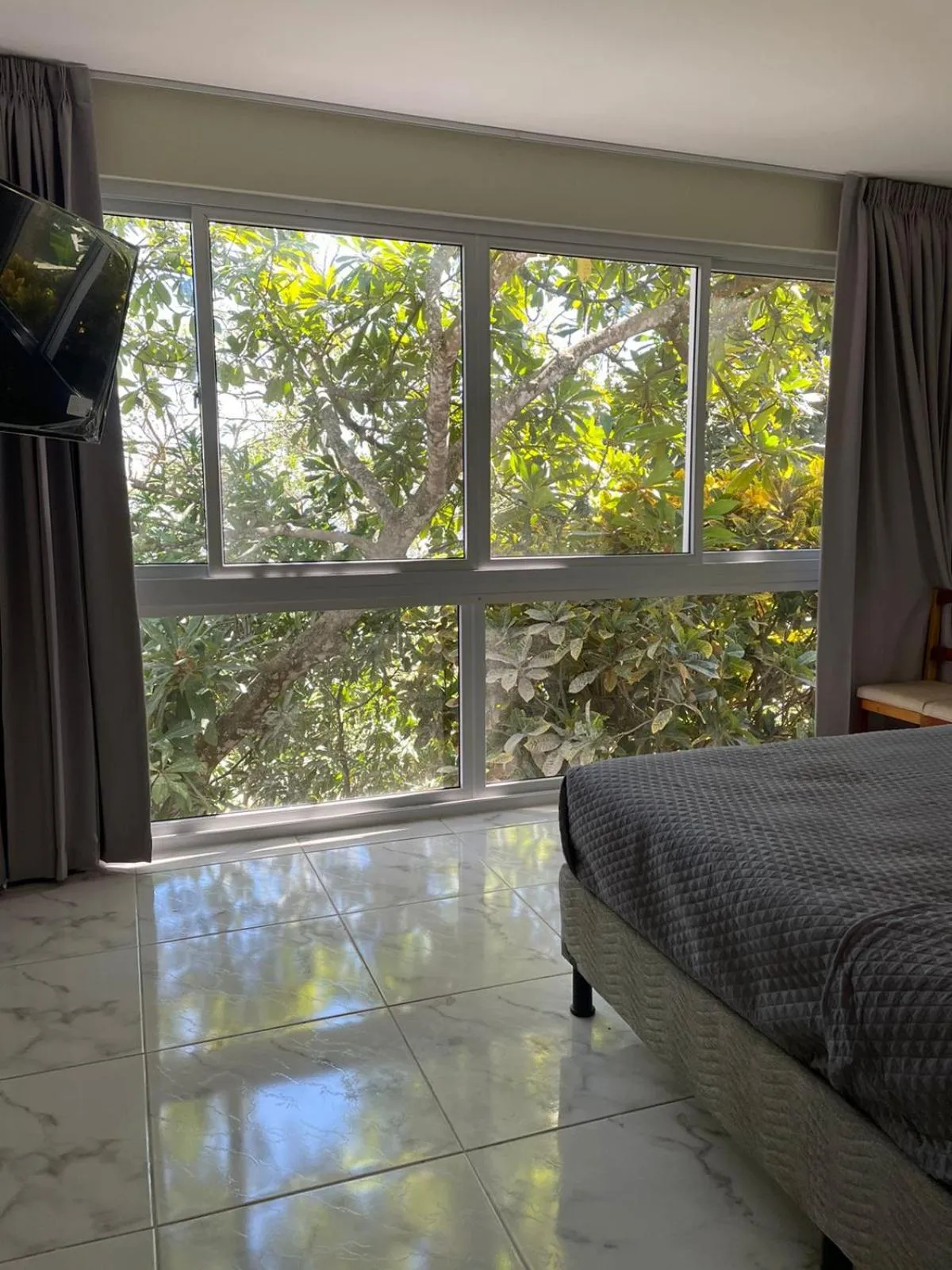 Balcony/Terrace, Bed in Hotel Finca San Nicolas