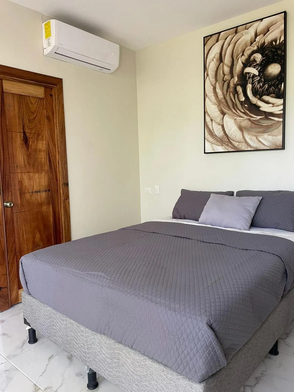 Bed in Hotel Finca San Nicolas