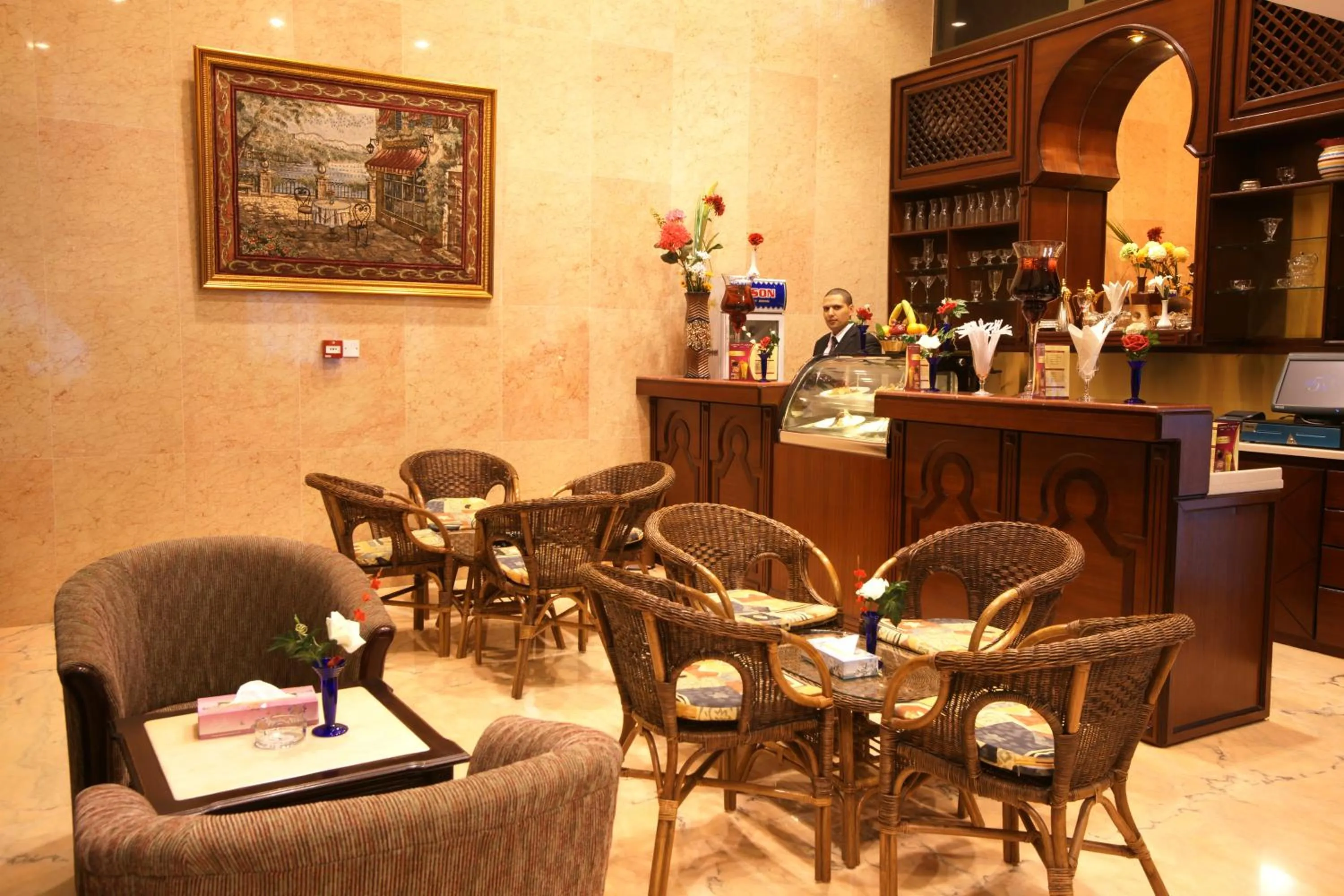 Lobby or reception in Roshan Al Azhar Hotel