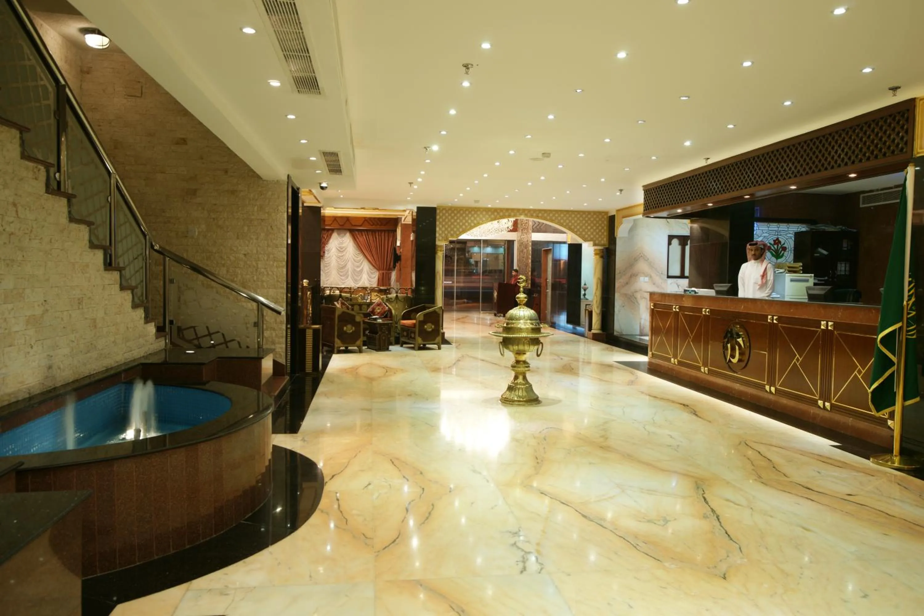 Lobby or reception in Roshan Al Azhar Hotel