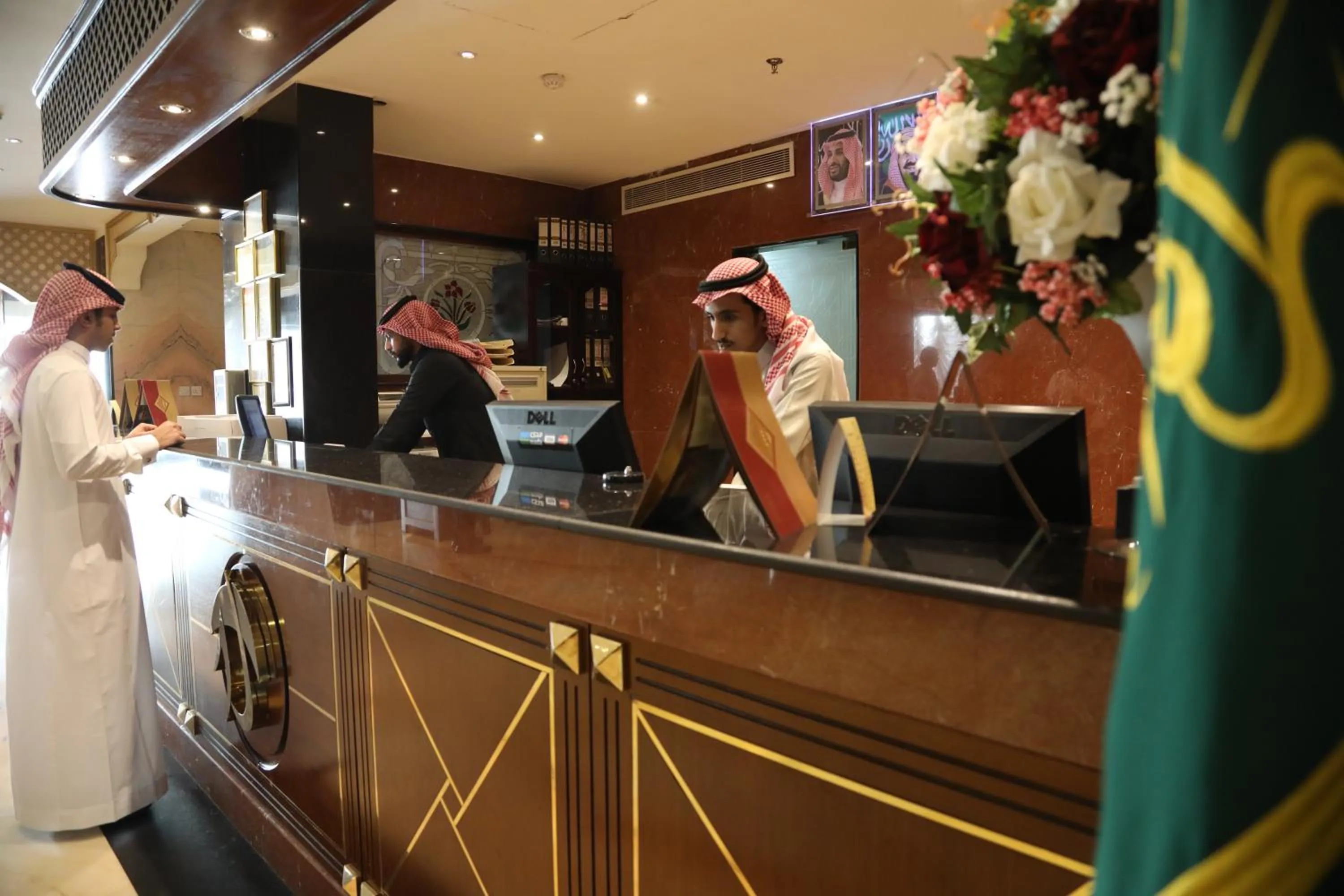 Staff in Roshan Al Azhar Hotel