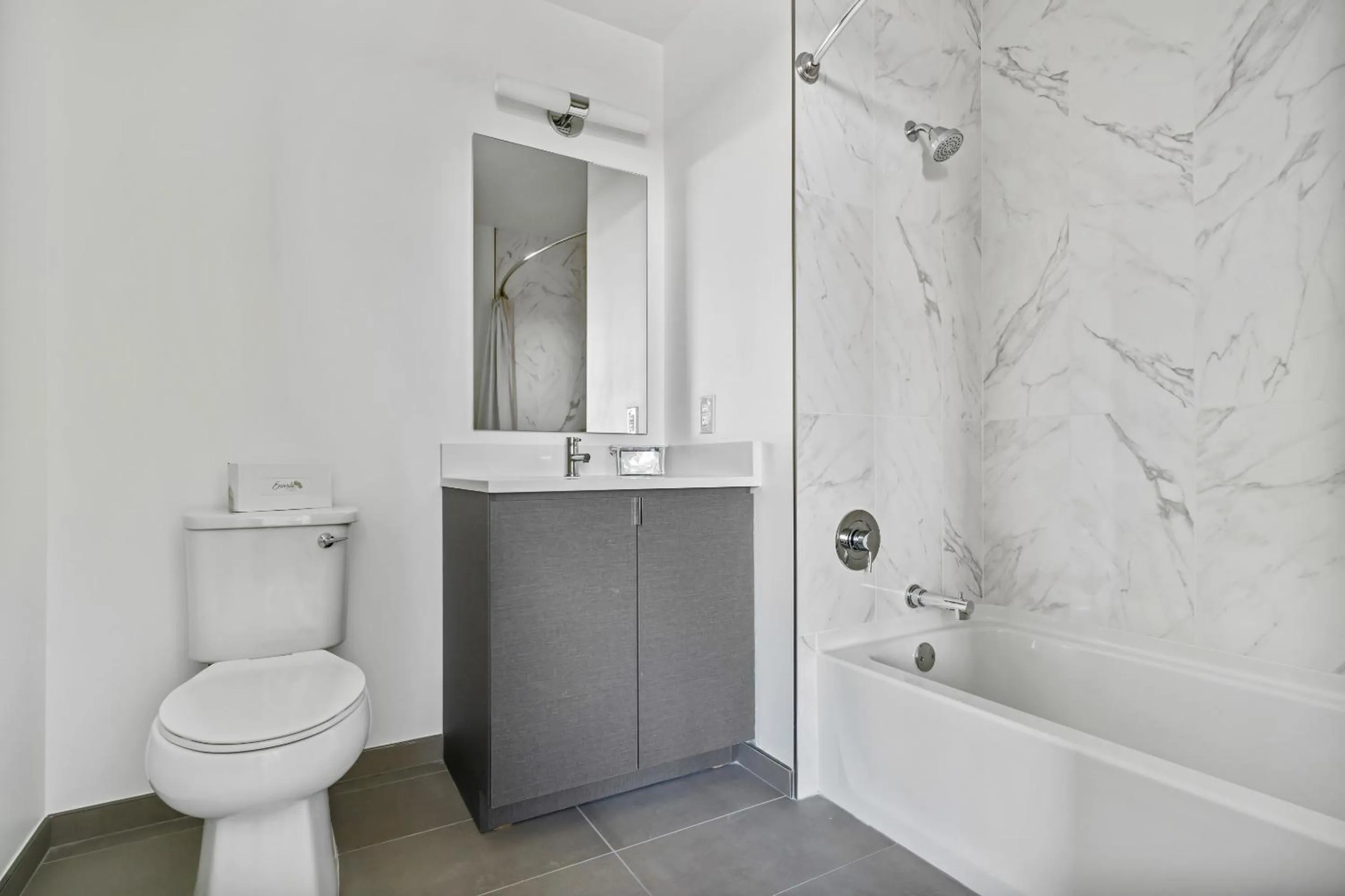 Bathroom in Global Luxury Suites Downtown White Plains