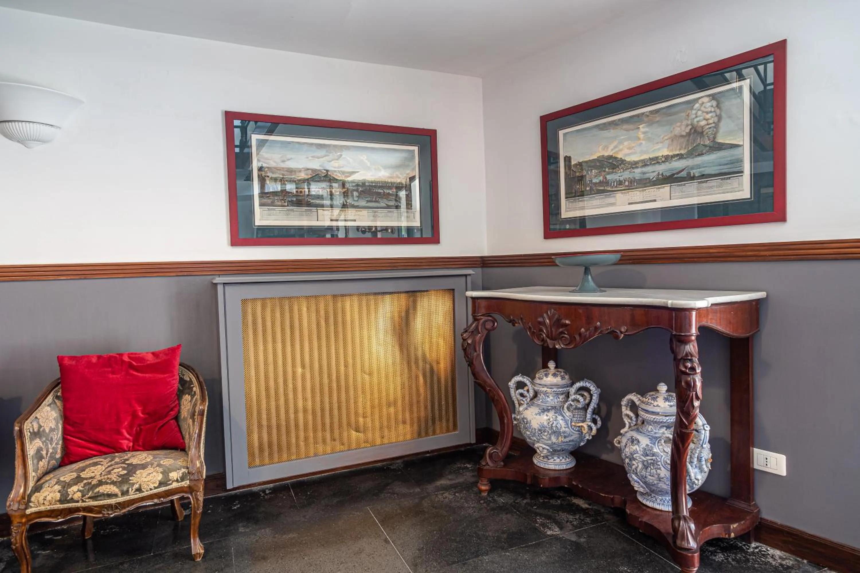 Lobby or reception in Hotel del Real Orto Botanico