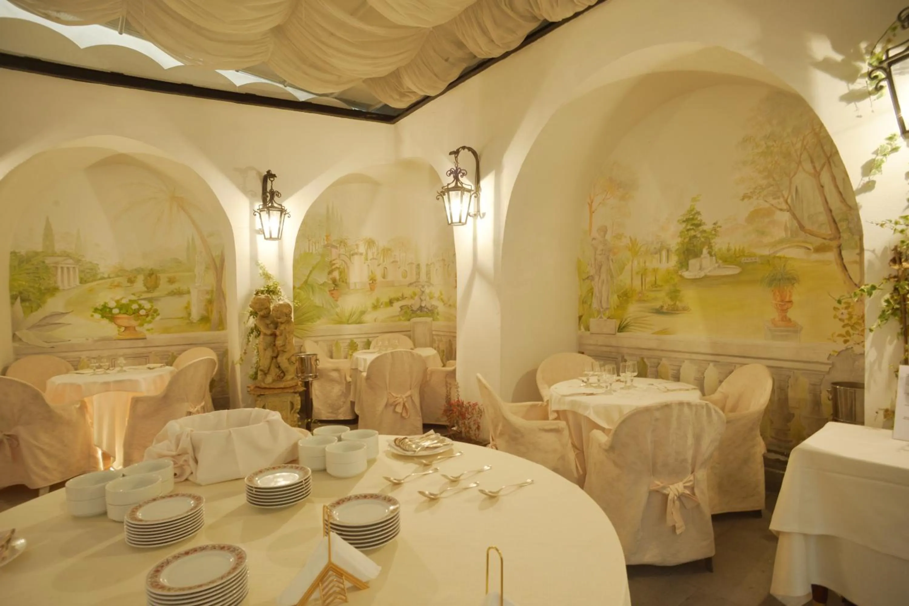 Restaurant/places to eat in Hotel del Real Orto Botanico