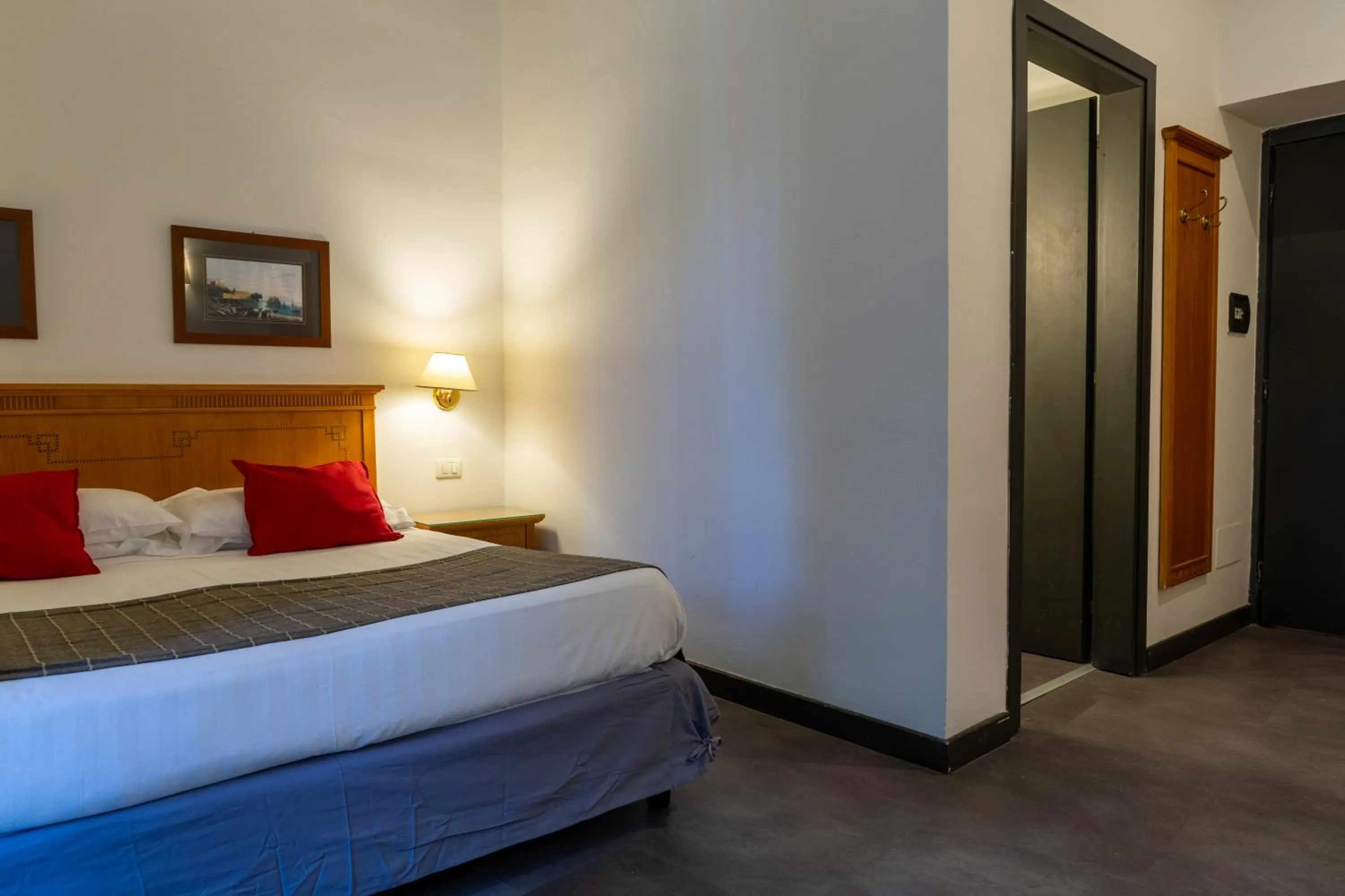 Bedroom, Bed in Hotel del Real Orto Botanico