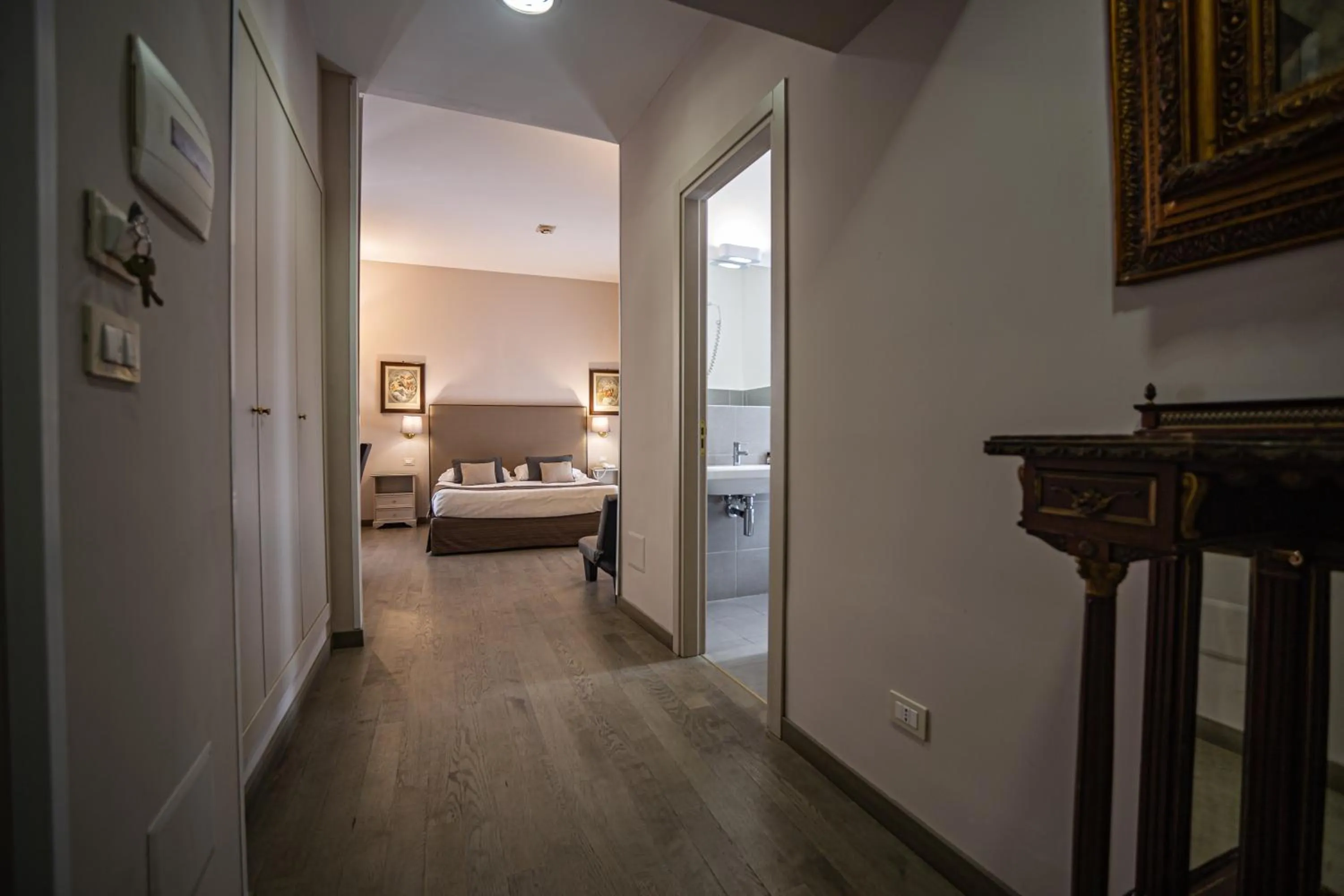 Bedroom, Bed in Hotel del Real Orto Botanico