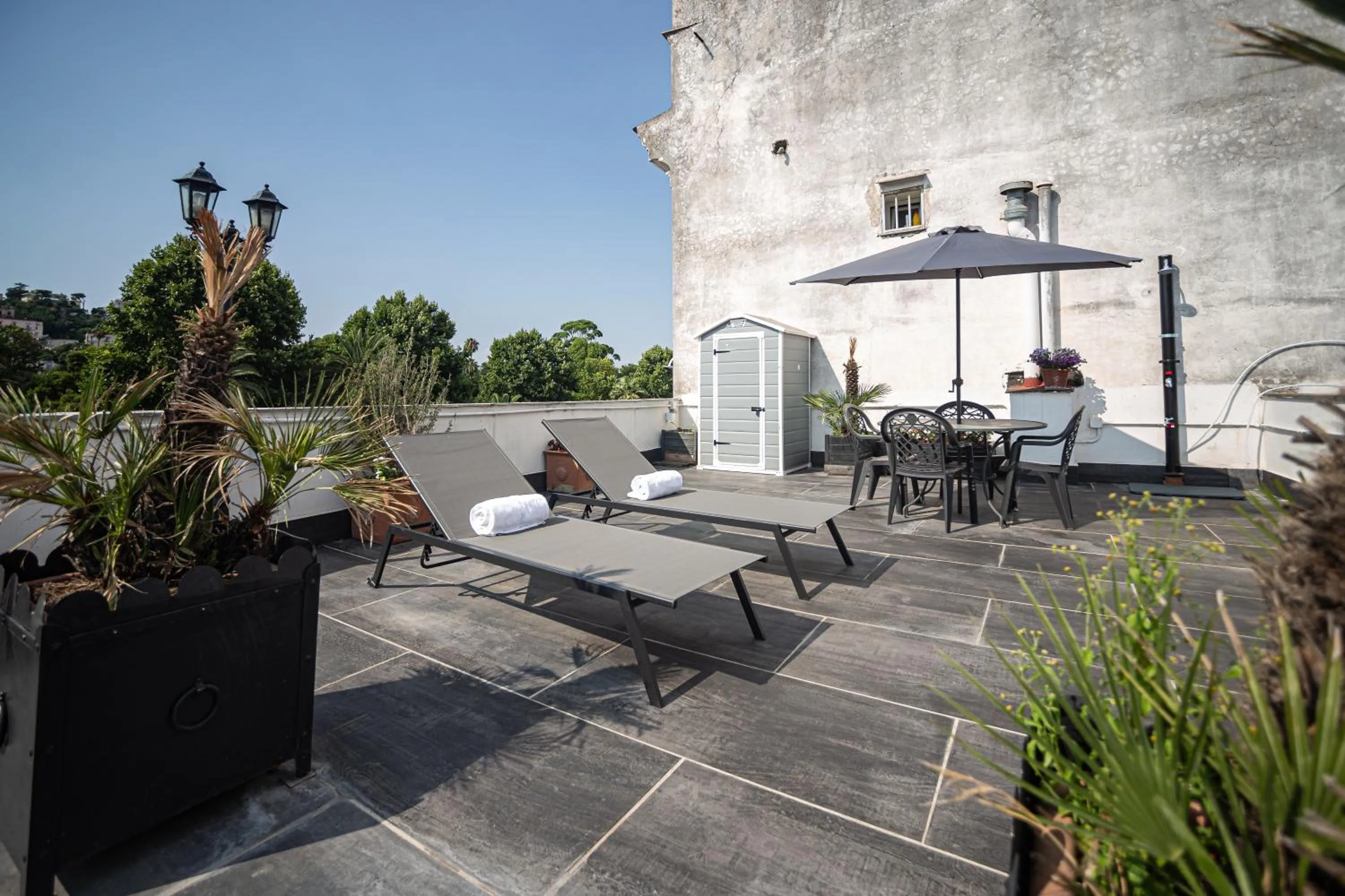 Balcony/Terrace in Hotel del Real Orto Botanico