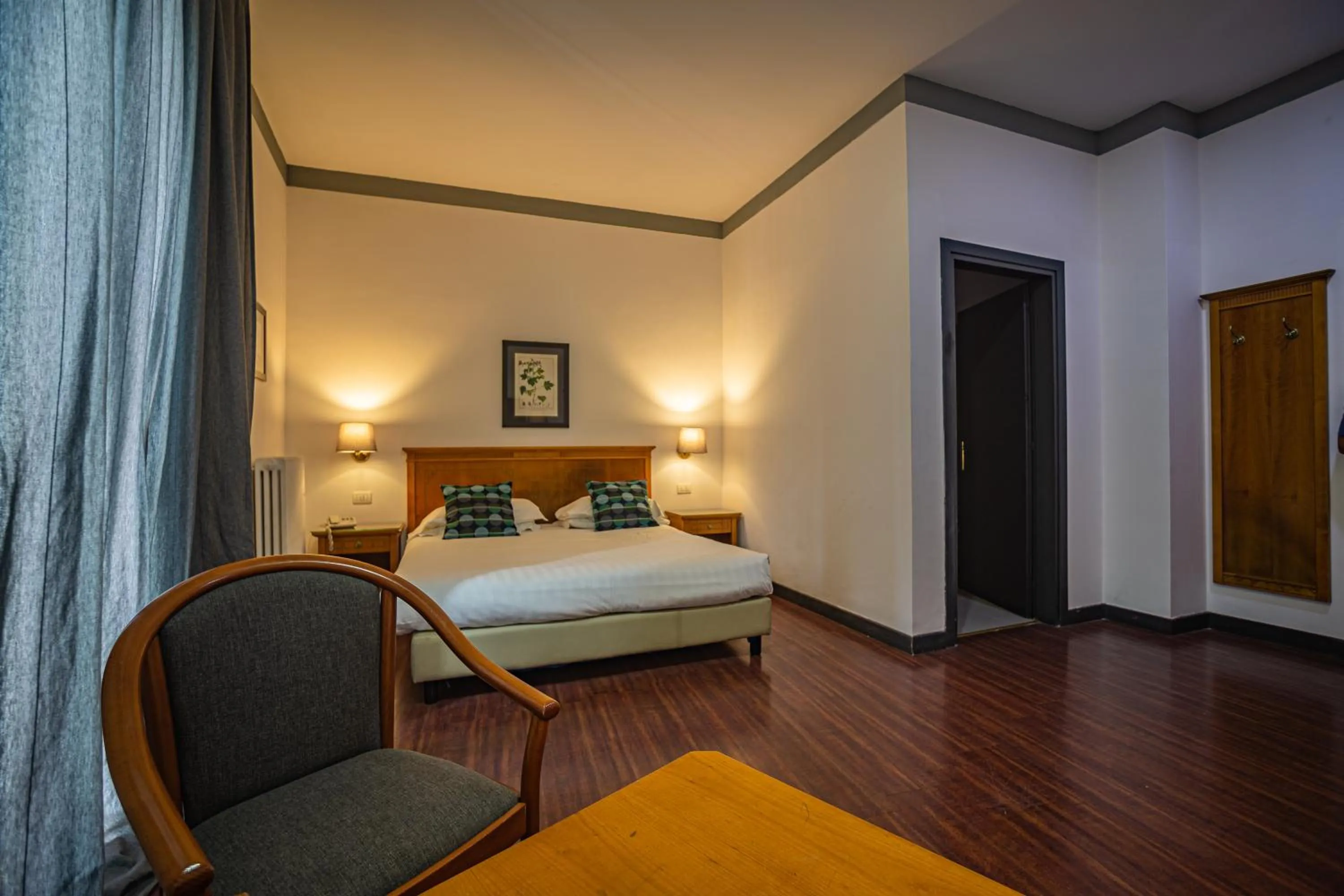 Bedroom, Bed in Hotel del Real Orto Botanico