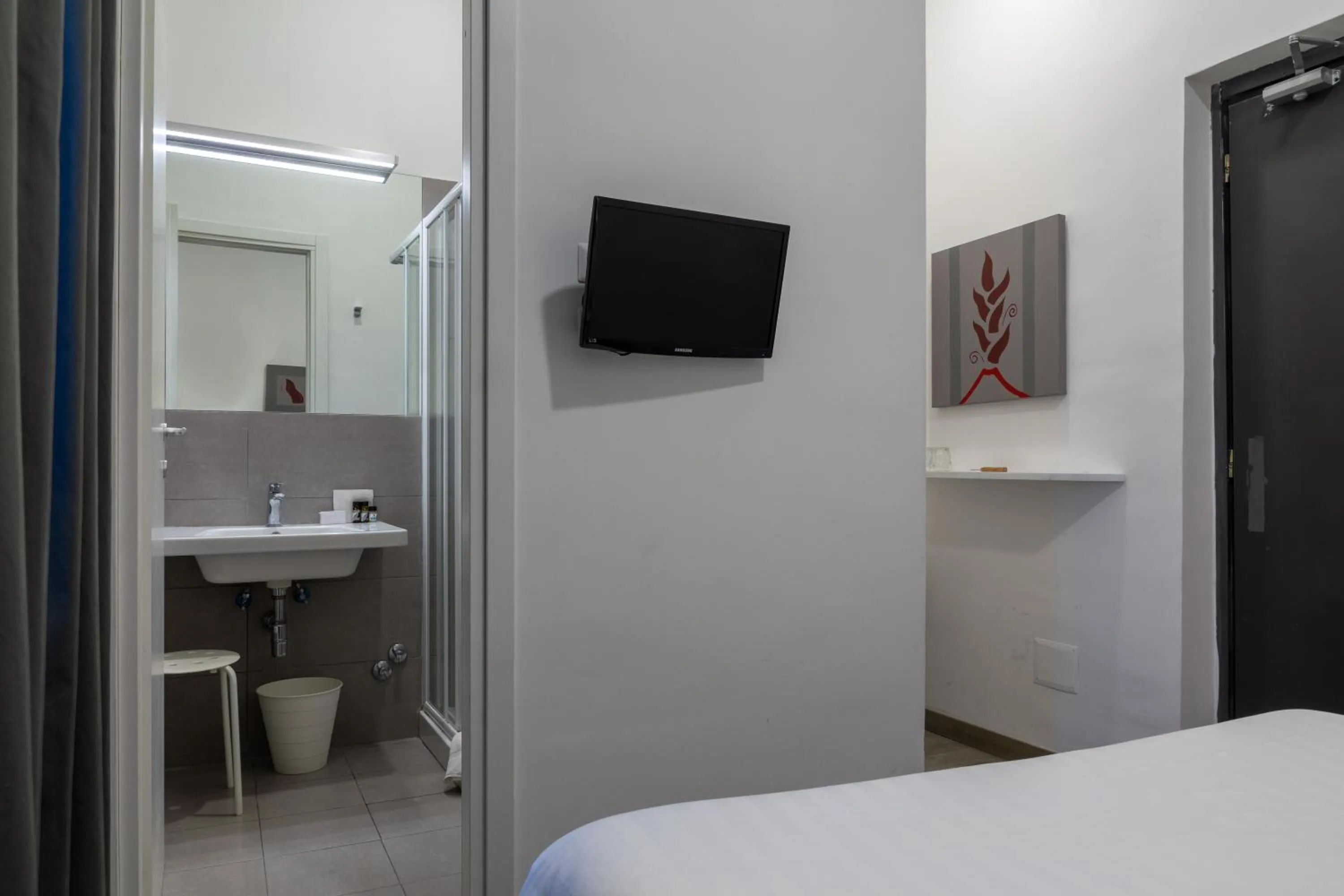 Bedroom, Bed in Hotel del Real Orto Botanico