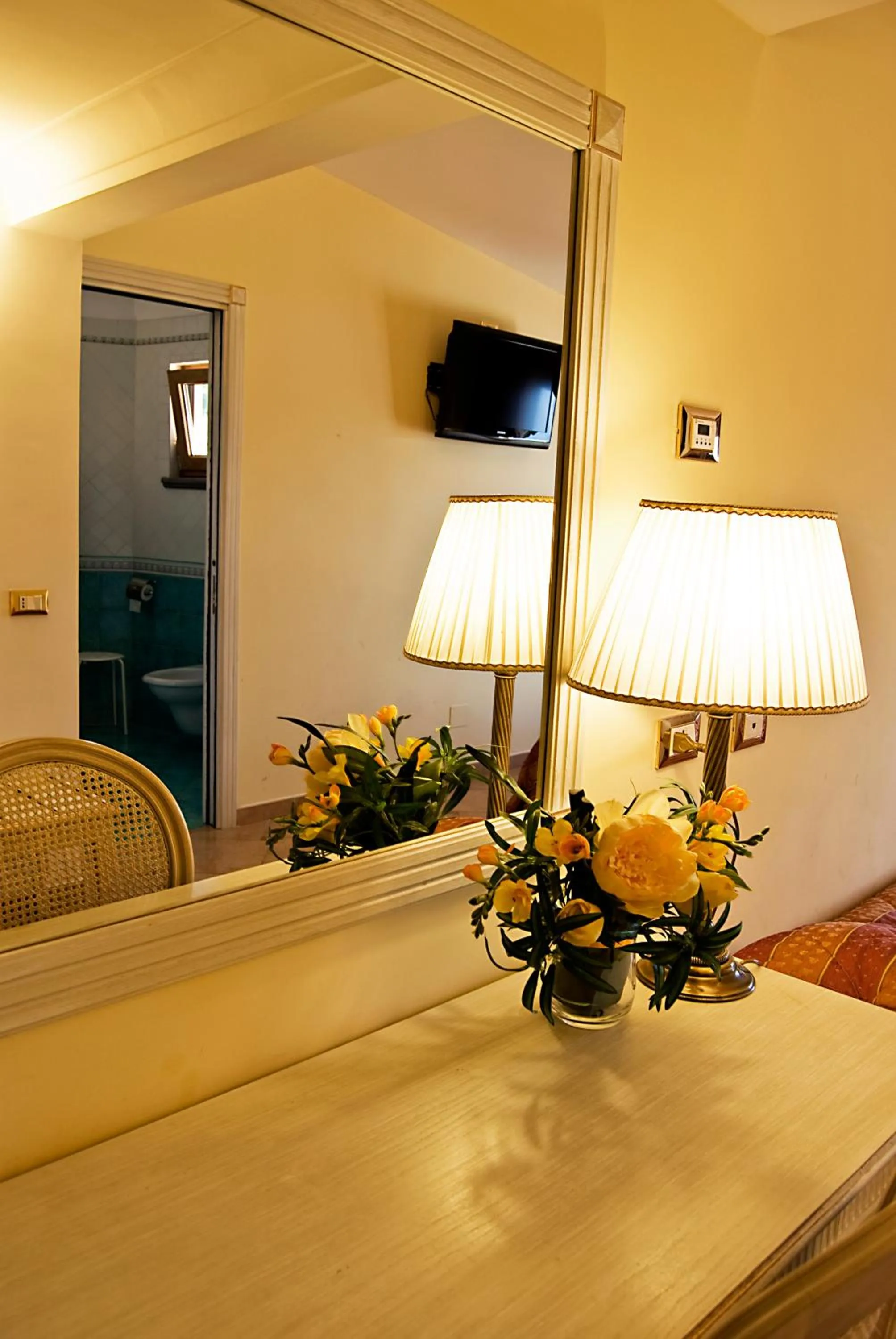 Decorative detail in Hotel La Vue d'Or