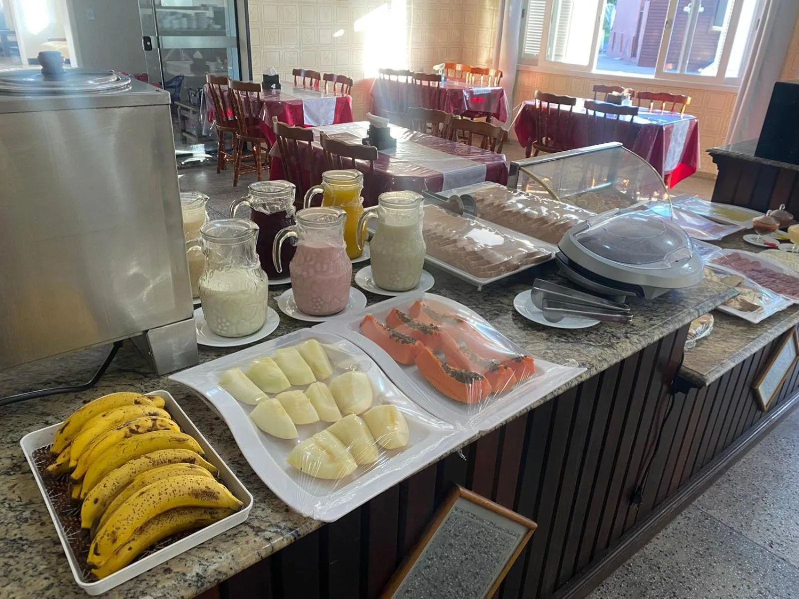 Breakfast in Hotel Kruger