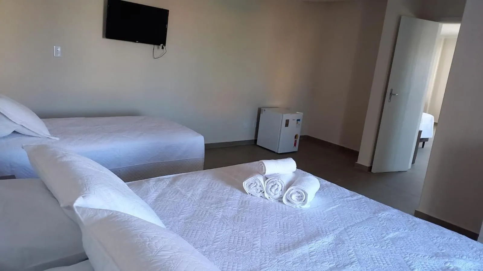 Bedroom, Bed in Hotel Kruger