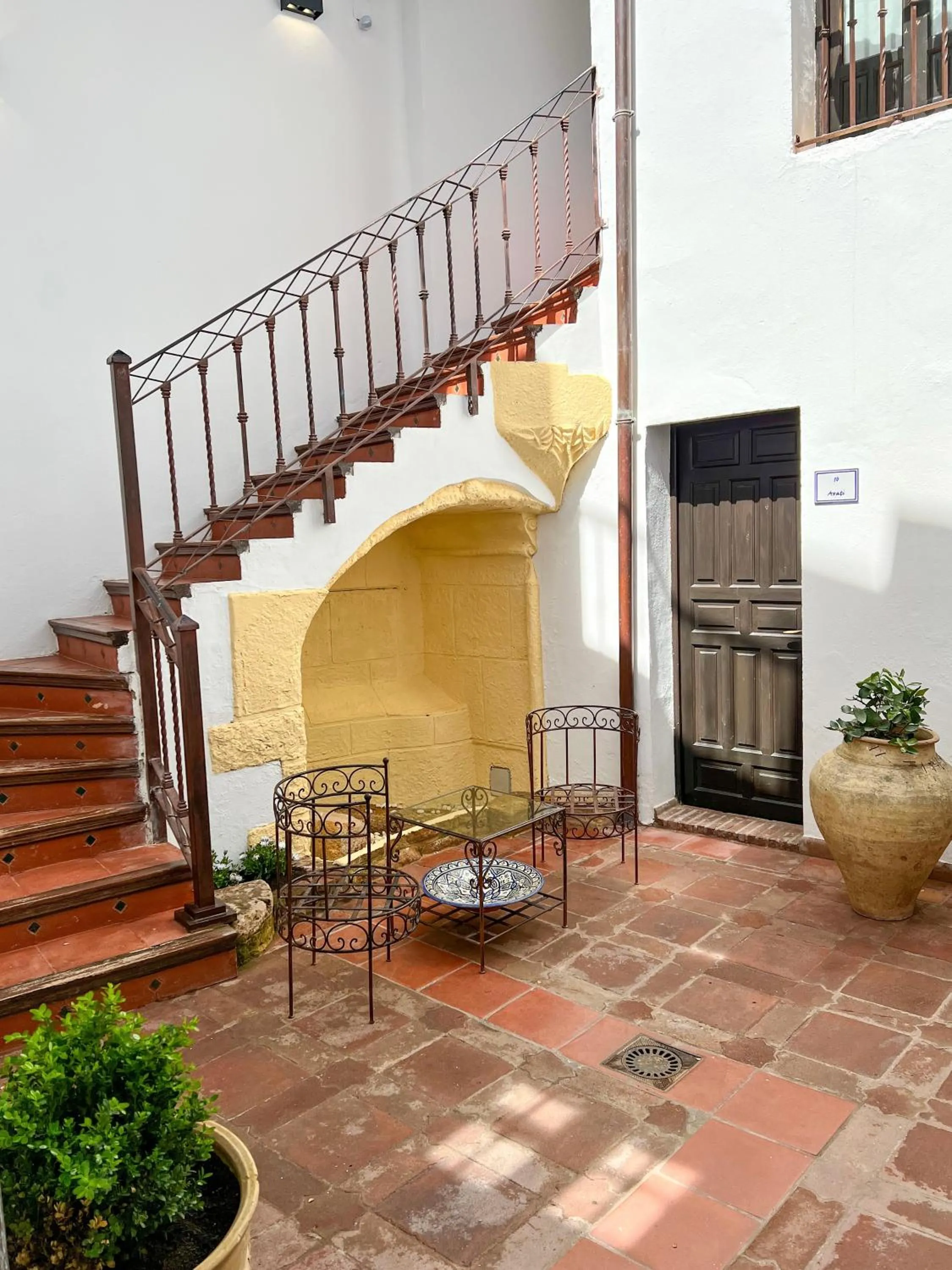 Patio in Hostal Servilia