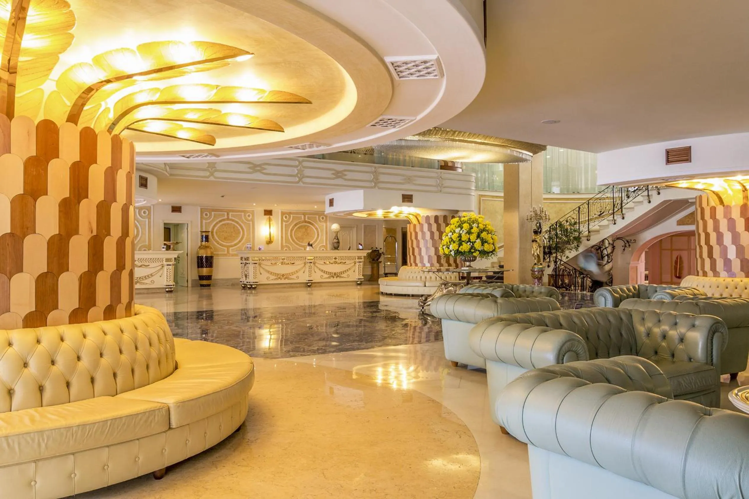 Lobby or reception in Grand Hotel La Pace - All Inclusive