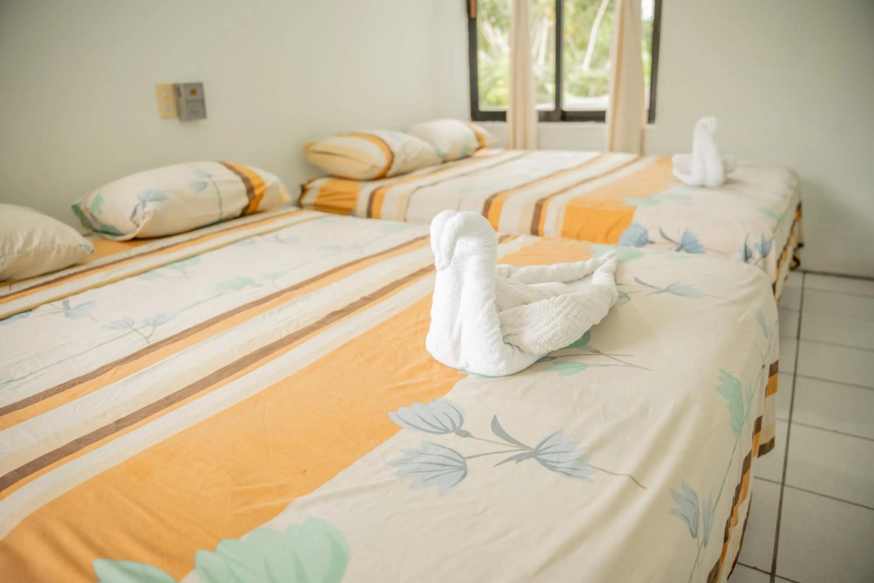 Bed in Hotel Palmarito