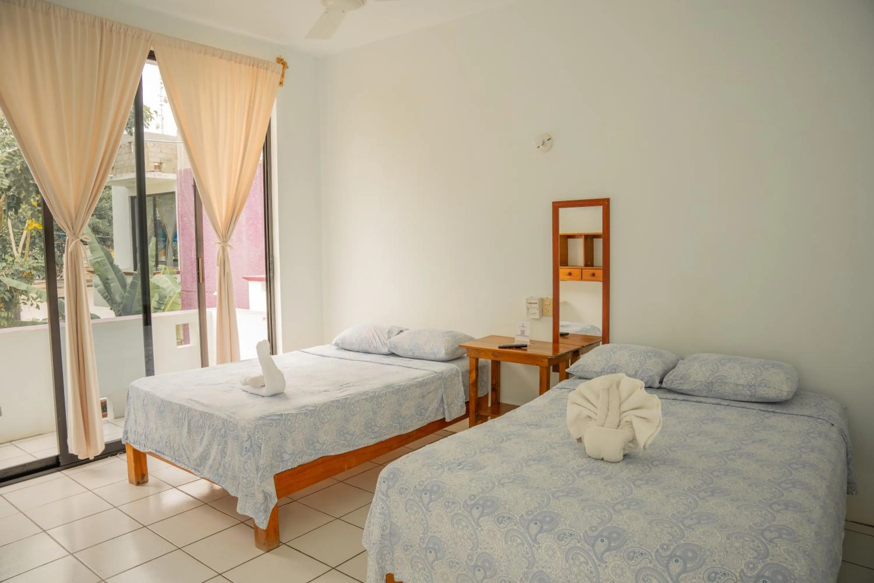 Bed in Hotel Palmarito