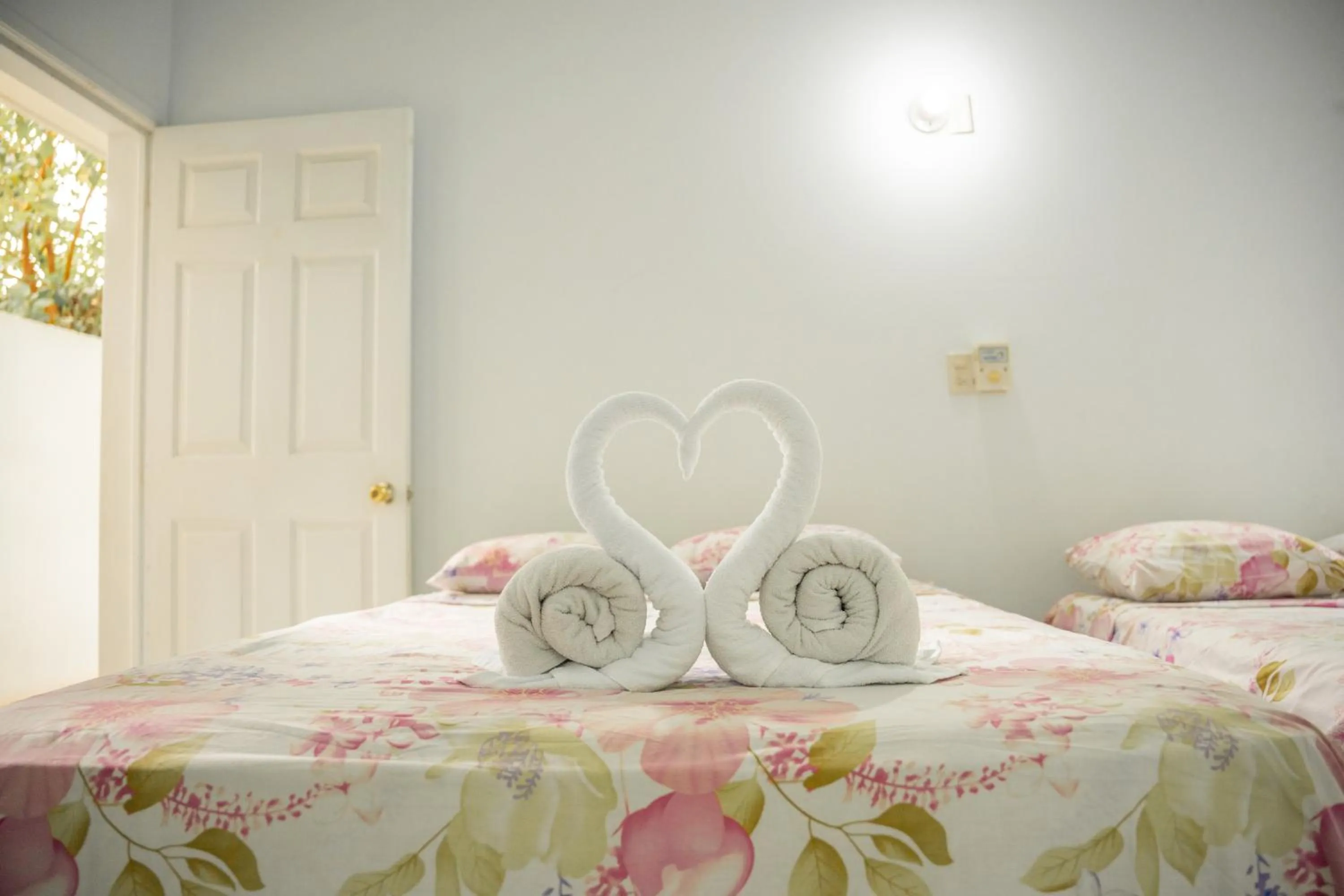 Bed in Hotel Palmarito